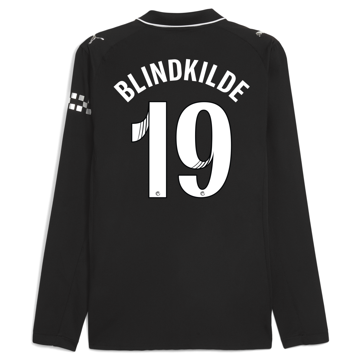 Manchester City manchester city away authentic jersey 202526 long sleeve with blindkilde 19 printing Collection - ManchesterCitystore.com