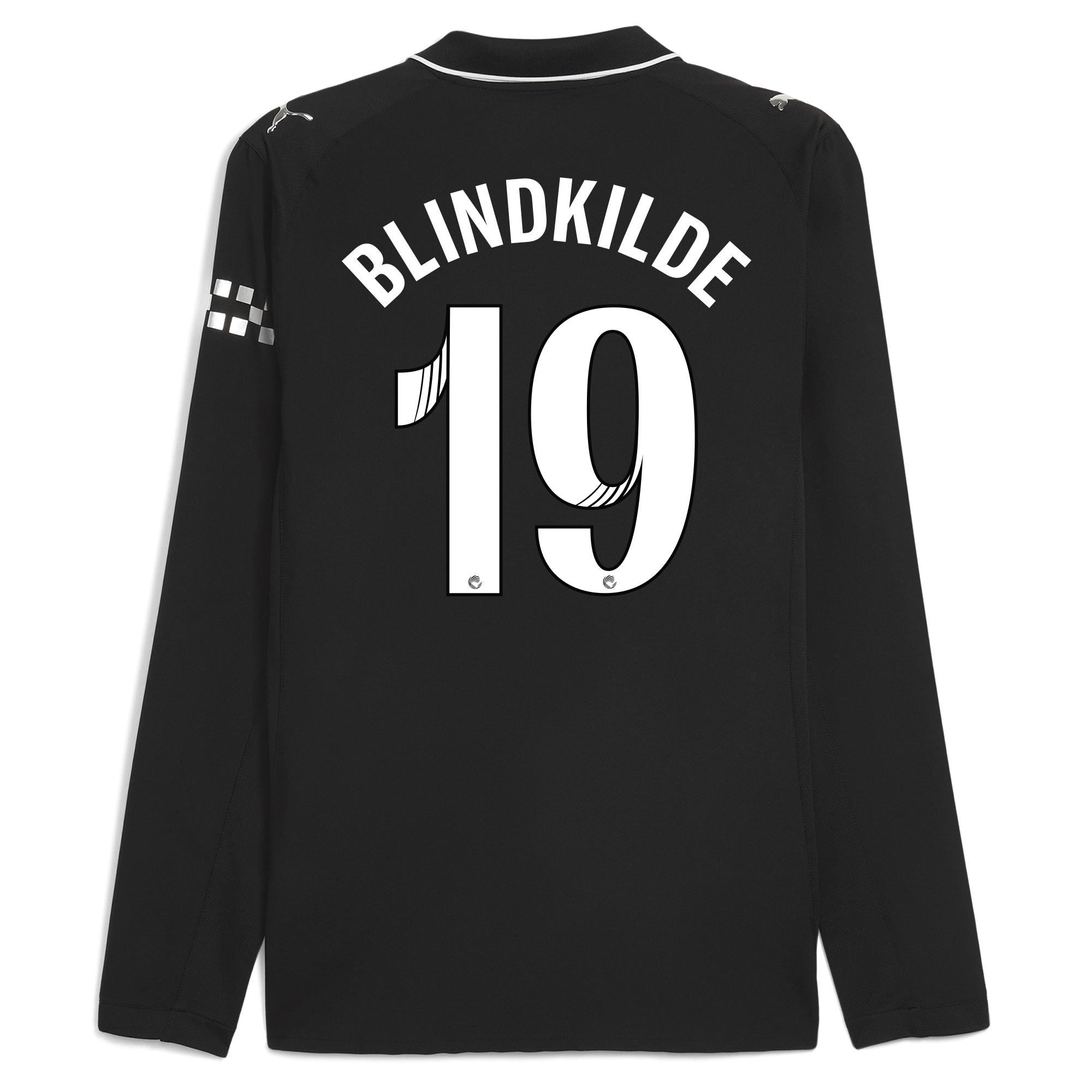 Manchester City manchester city away authentic jersey 202526 long sleeve with blindkilde 19 printing Collection - ManchesterCitystore.com