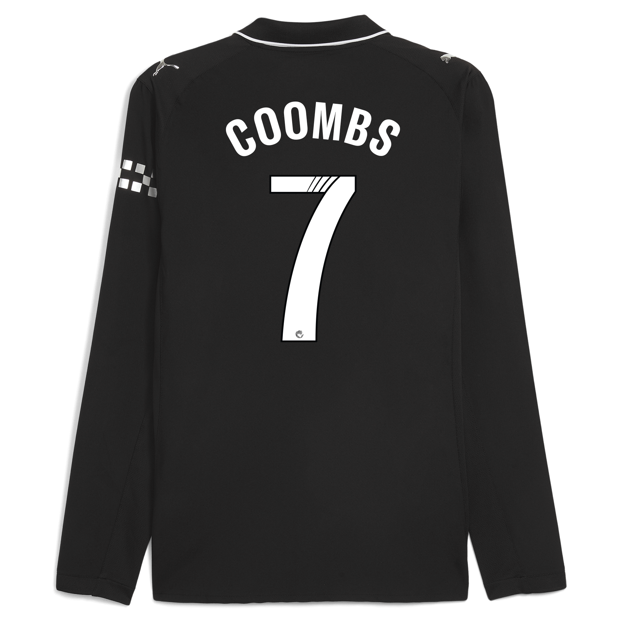 Manchester City manchester city away authentic jersey 202526 long sleeve with coombs 7 printing Collection - ManchesterCitystore.com
