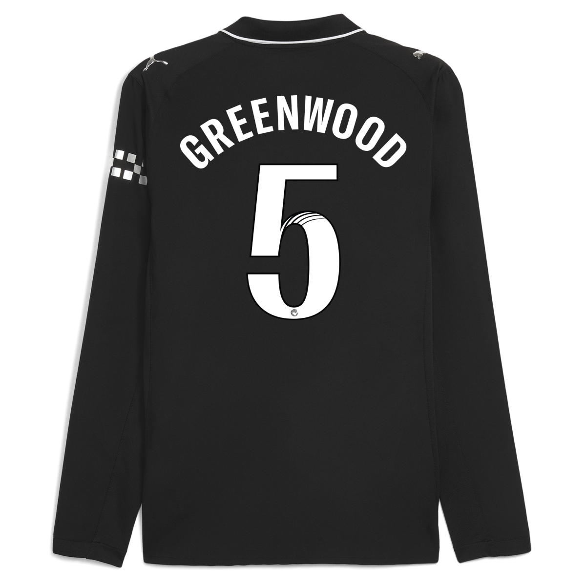 Manchester City manchester city away authentic jersey 202526 long sleeve with greenwood 5 printing Collection - ManchesterCitystore.com