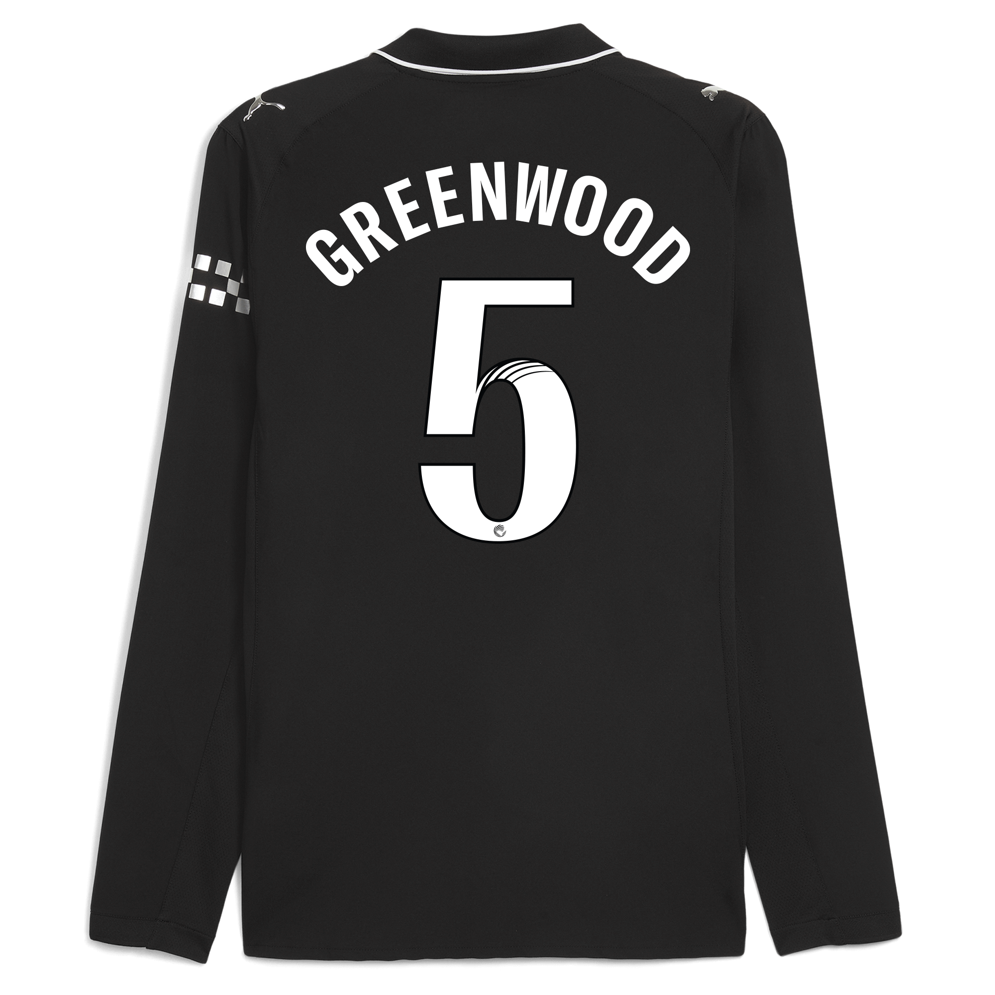 Manchester City manchester city away authentic jersey 202526 long sleeve with greenwood 5 printing Collection - ManchesterCitystore.com