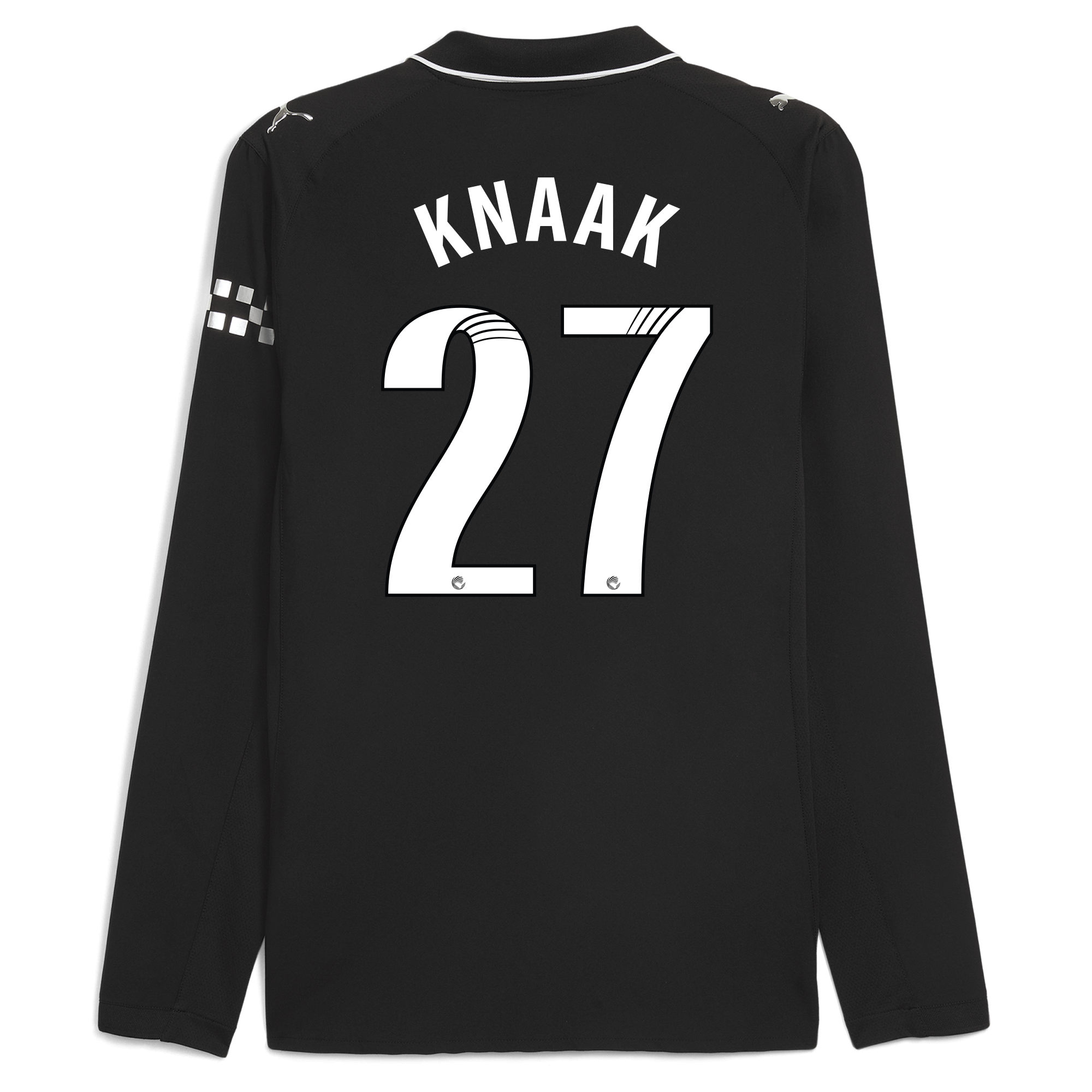 Manchester City manchester city away authentic jersey 202526 long sleeve with knaak 27 printing Collection - ManchesterCitystore.com