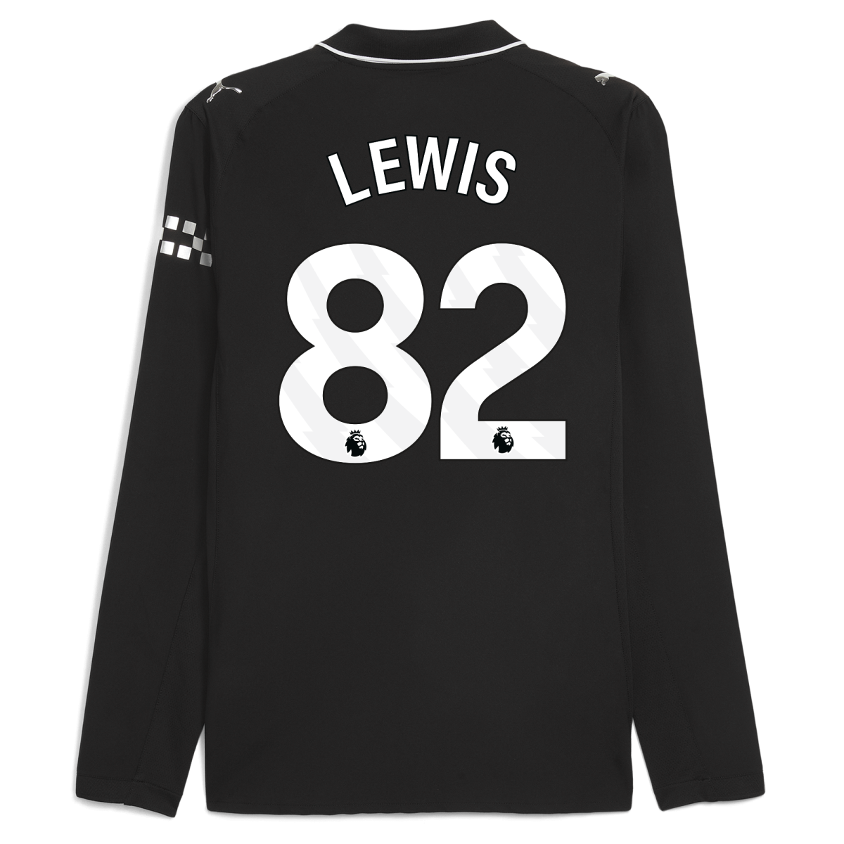 Manchester City manchester city away authentic jersey 202526 long sleeve with lewis 82 printing Collection - ManchesterCitystore.com