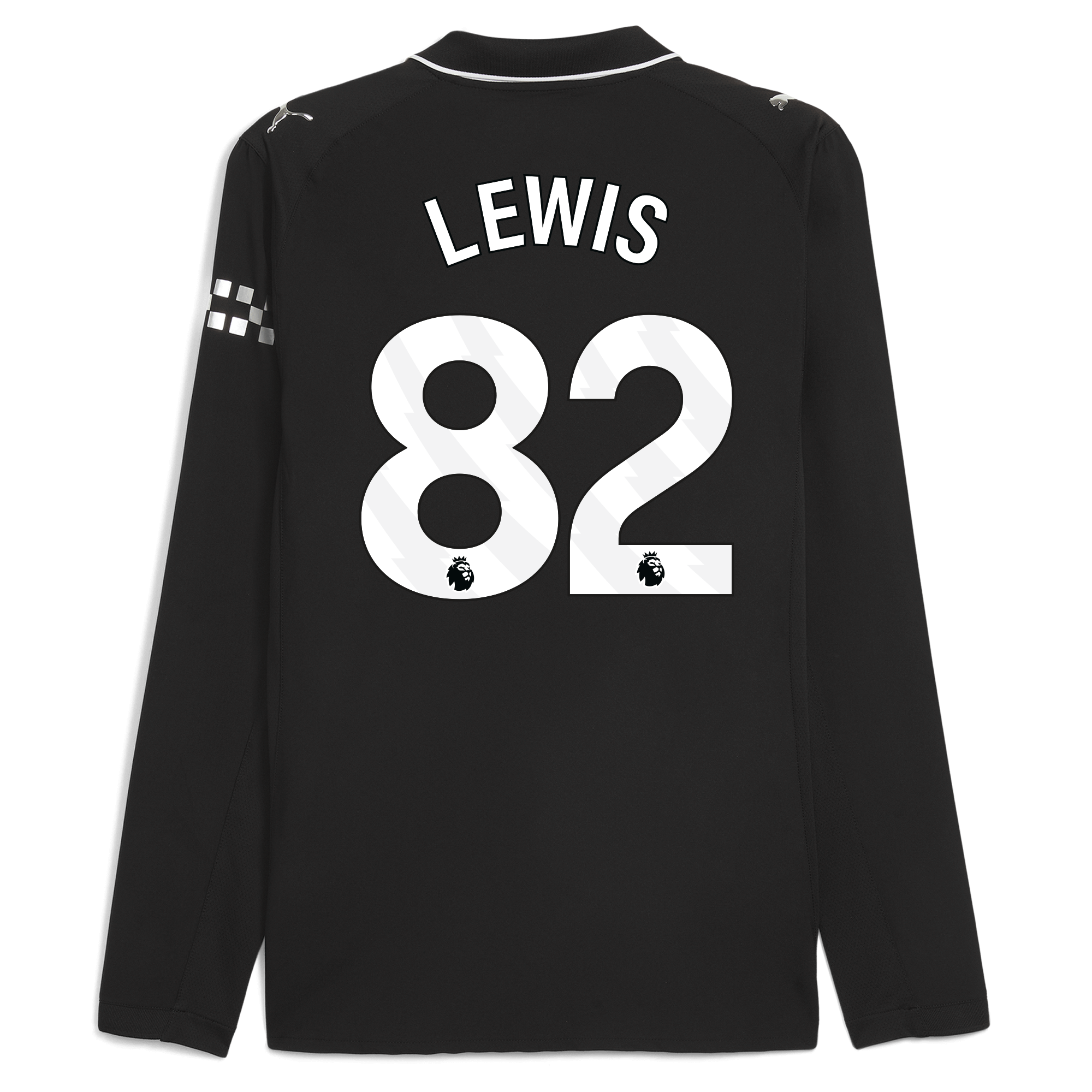 Manchester City manchester city away authentic jersey 202526 long sleeve with lewis 82 printing Collection - ManchesterCitystore.com