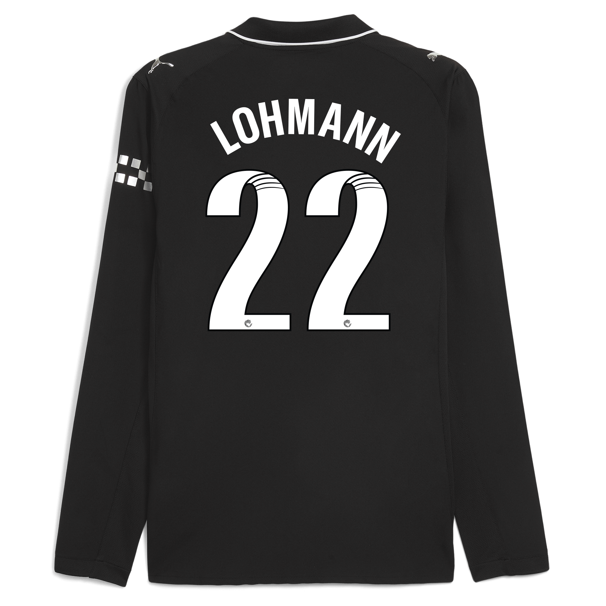 Manchester City manchester city away authentic jersey 202526 long sleeve with lohmann 22 printing Collection - ManchesterCitystore.com