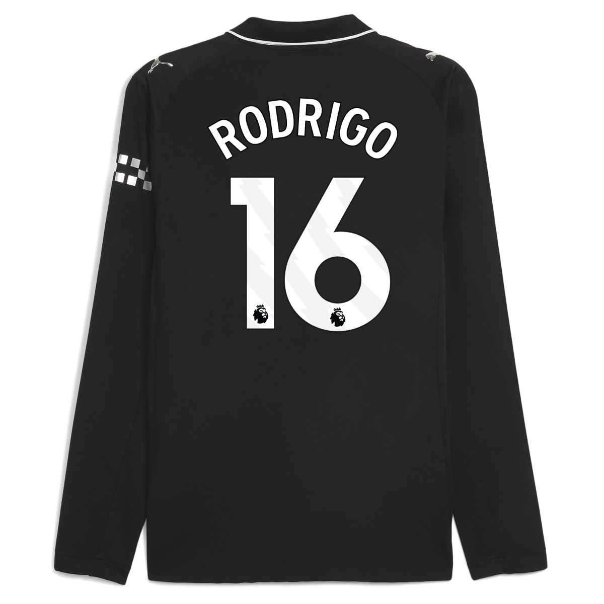 Manchester City manchester city away authentic jersey 202526 long sleeve with rodrigo 16 printing Collection - ManchesterCitystore.com