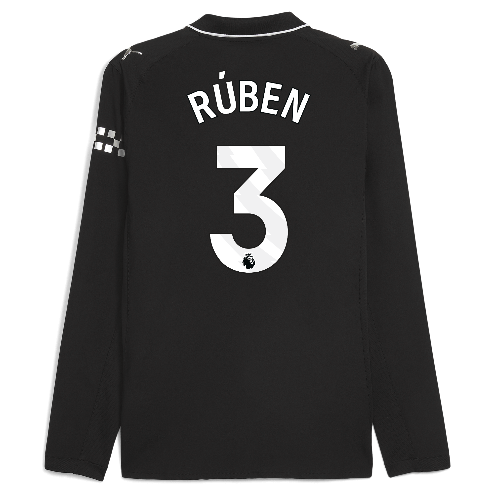 Manchester City manchester city away authentic jersey 202526 long sleeve with ruben 3 printing Collection - ManchesterCitystore.com