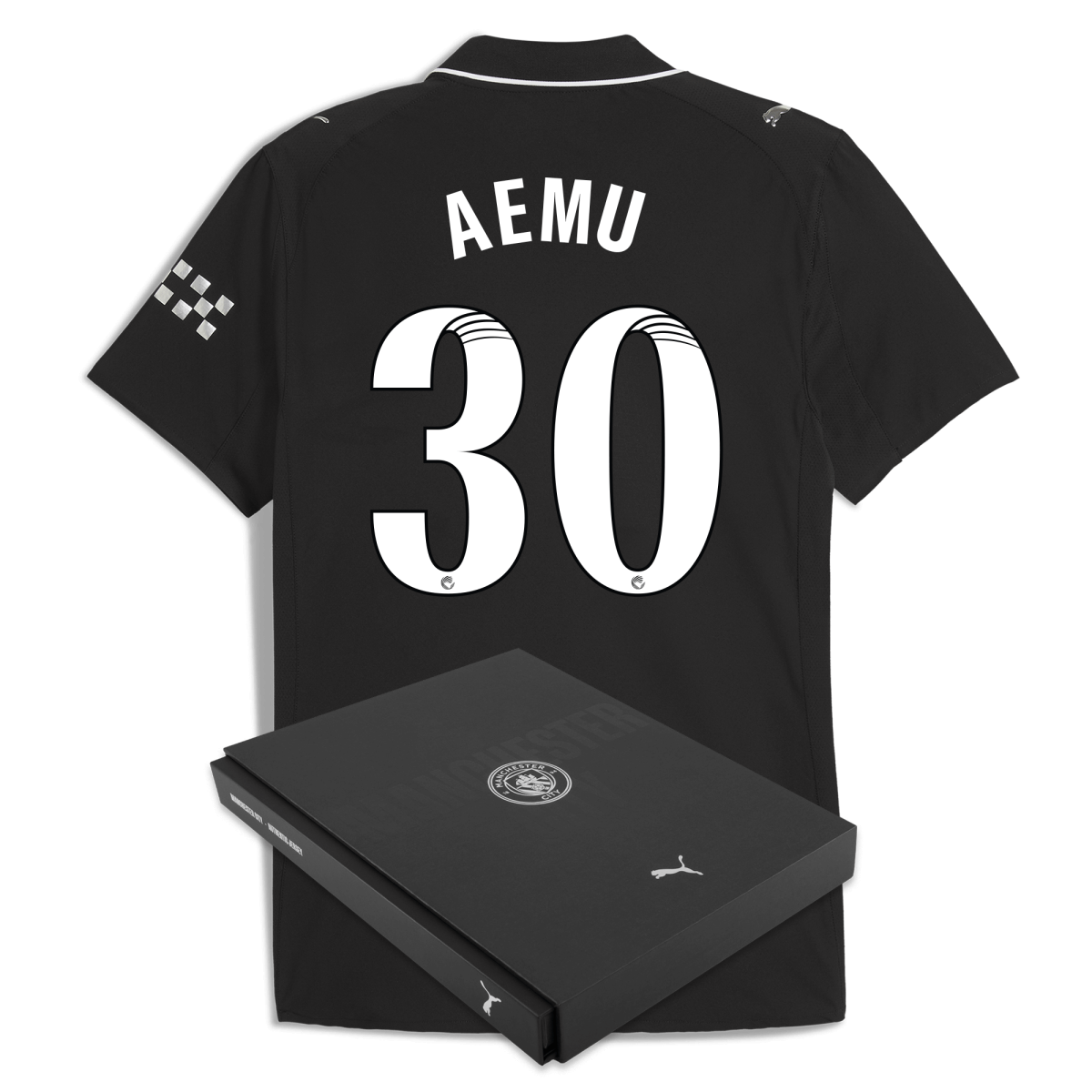 Manchester City manchester city away authentic jersey 202526 with aemu 30 printing in gift box Collection - ManchesterCitystore.com