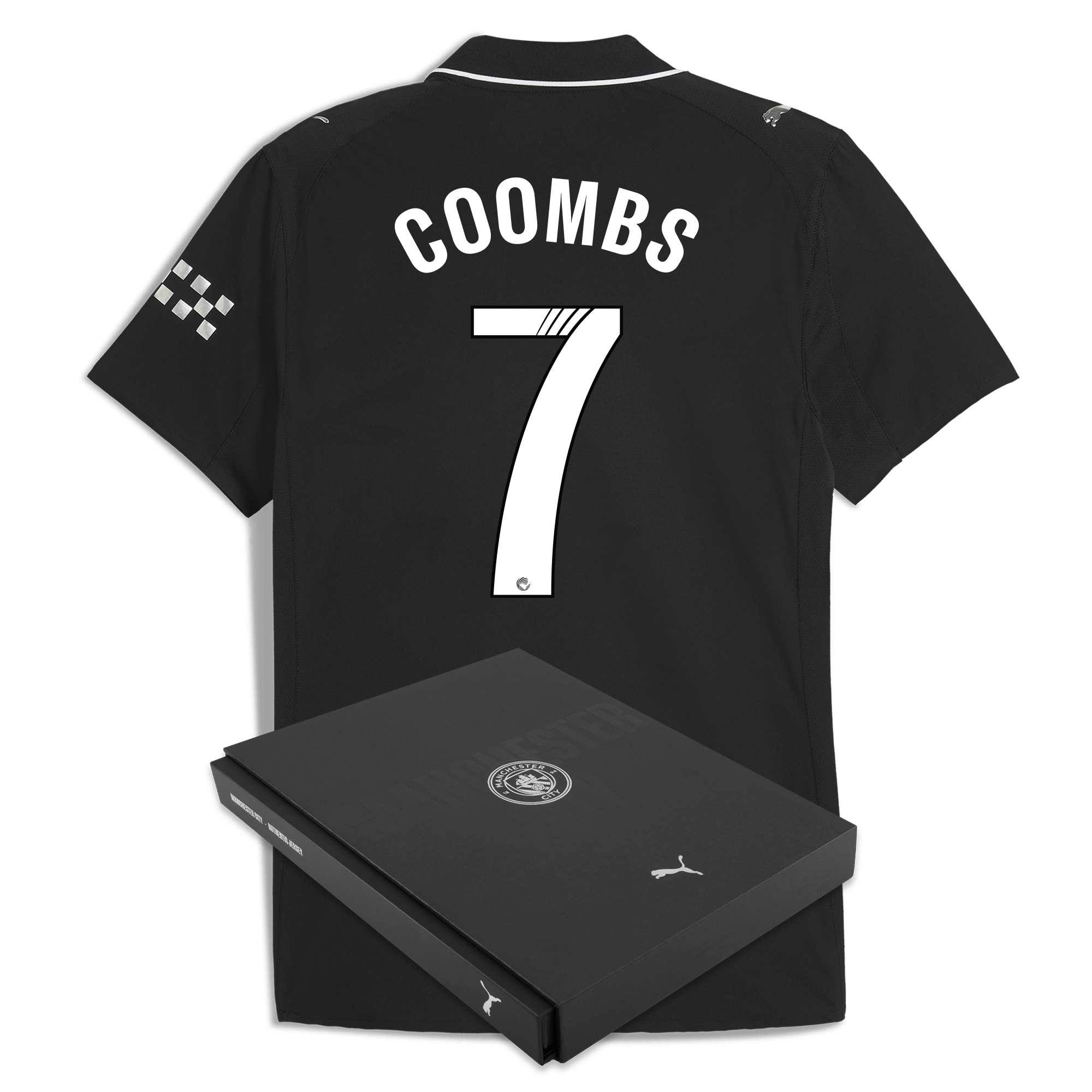 Manchester City manchester city away authentic jersey 202526 with coombs 7 printing in gift box Collection - ManchesterCitystore.com