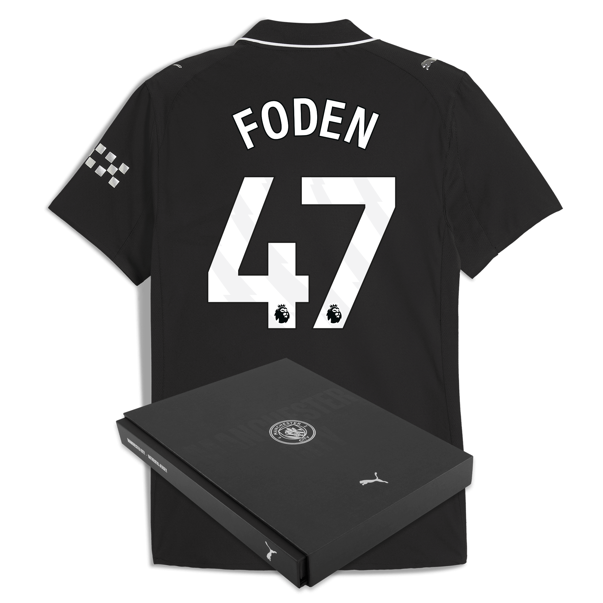 Manchester City manchester city away authentic jersey 202526 with foden 47 printing in gift box Collection - ManchesterCitystore.com