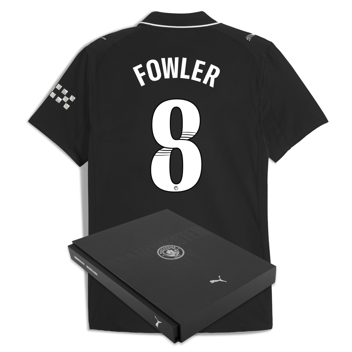Manchester City manchester city away authentic jersey 202526 with fowler 8 printing in gift box Collection - ManchesterCitystore.com