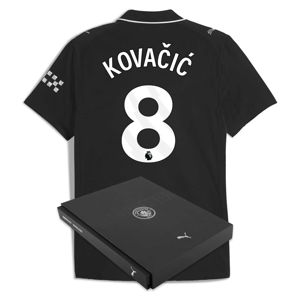 Manchester City manchester city away authentic jersey 202526 with kovacic 8 printing in gift box Collection - ManchesterCitystore.com