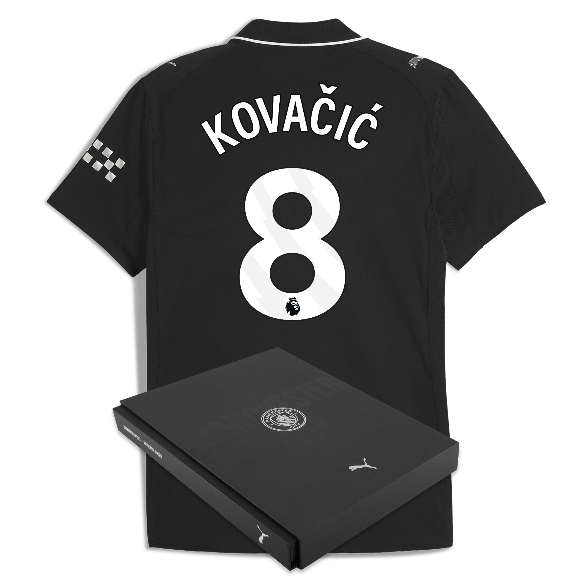 Manchester City manchester city away authentic jersey 202526 with kovacic 8 printing in gift box Collection - ManchesterCitystore.com