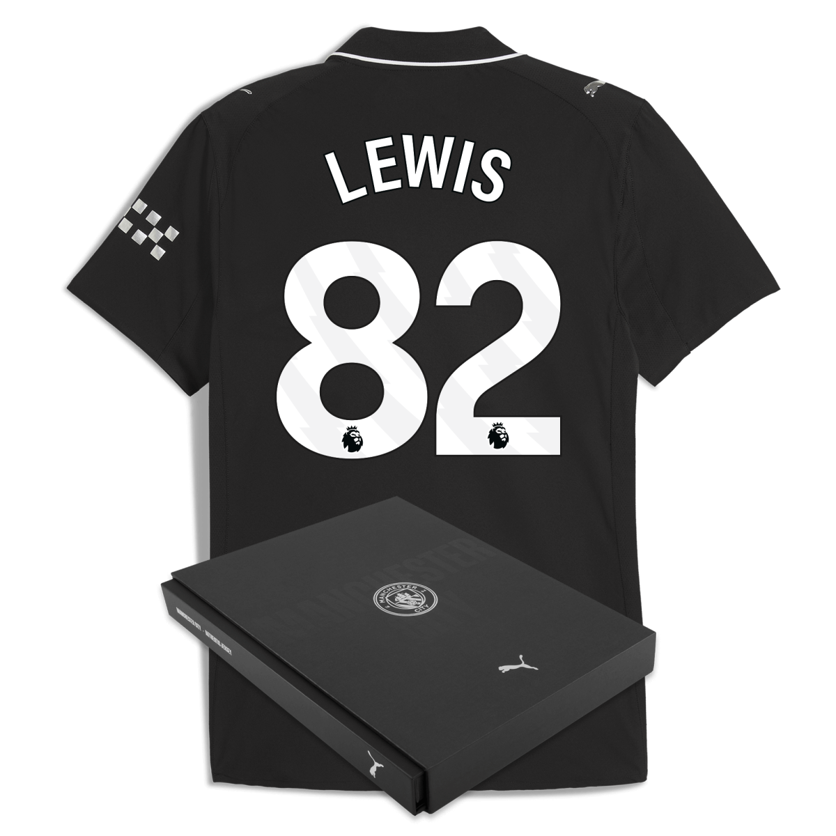 Manchester City manchester city away authentic jersey 202526 with lewis 82 printing in gift box Collection - ManchesterCitystore.com