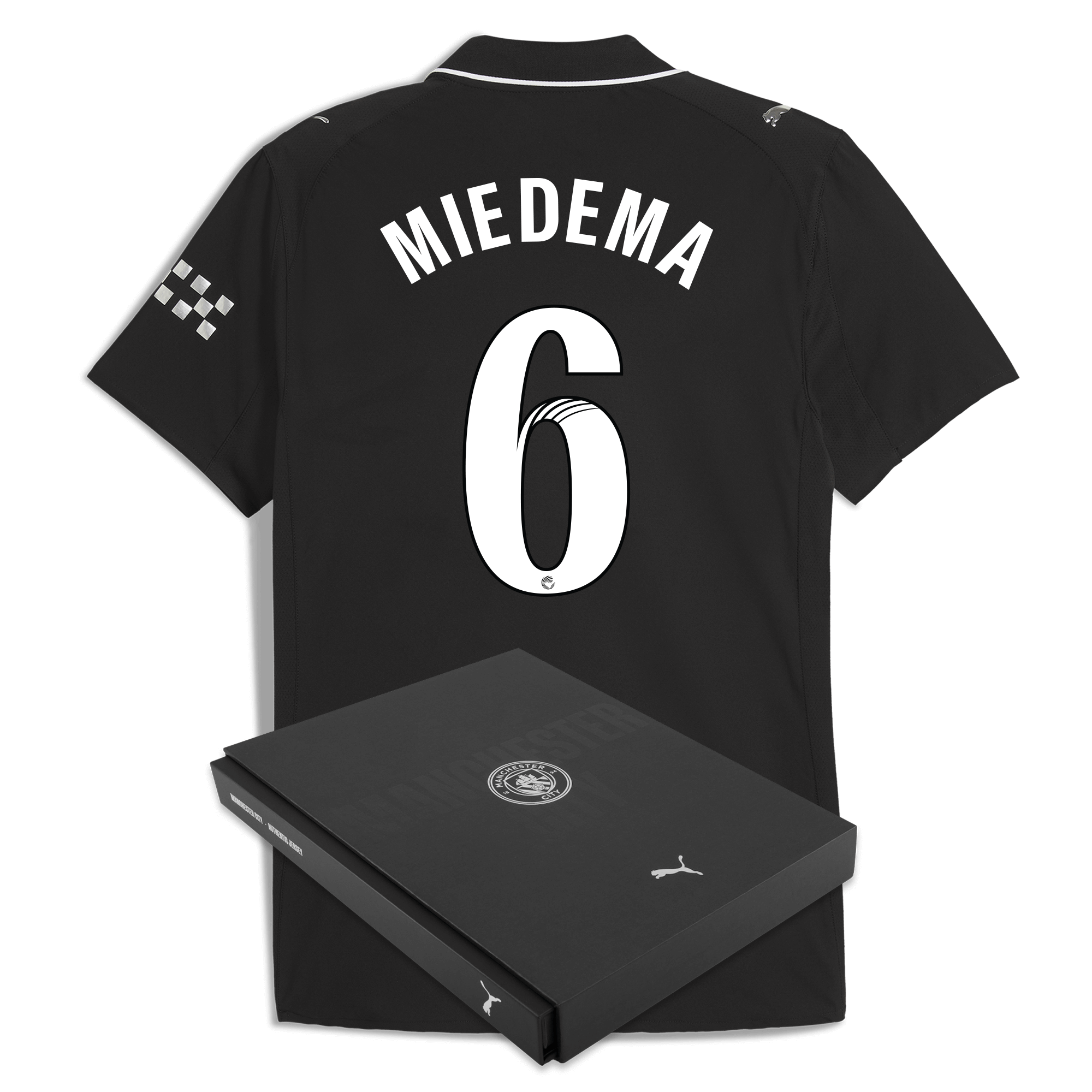 Manchester City manchester city away authentic jersey 202526 with miedema 6 printing in gift box Collection - ManchesterCitystore.com