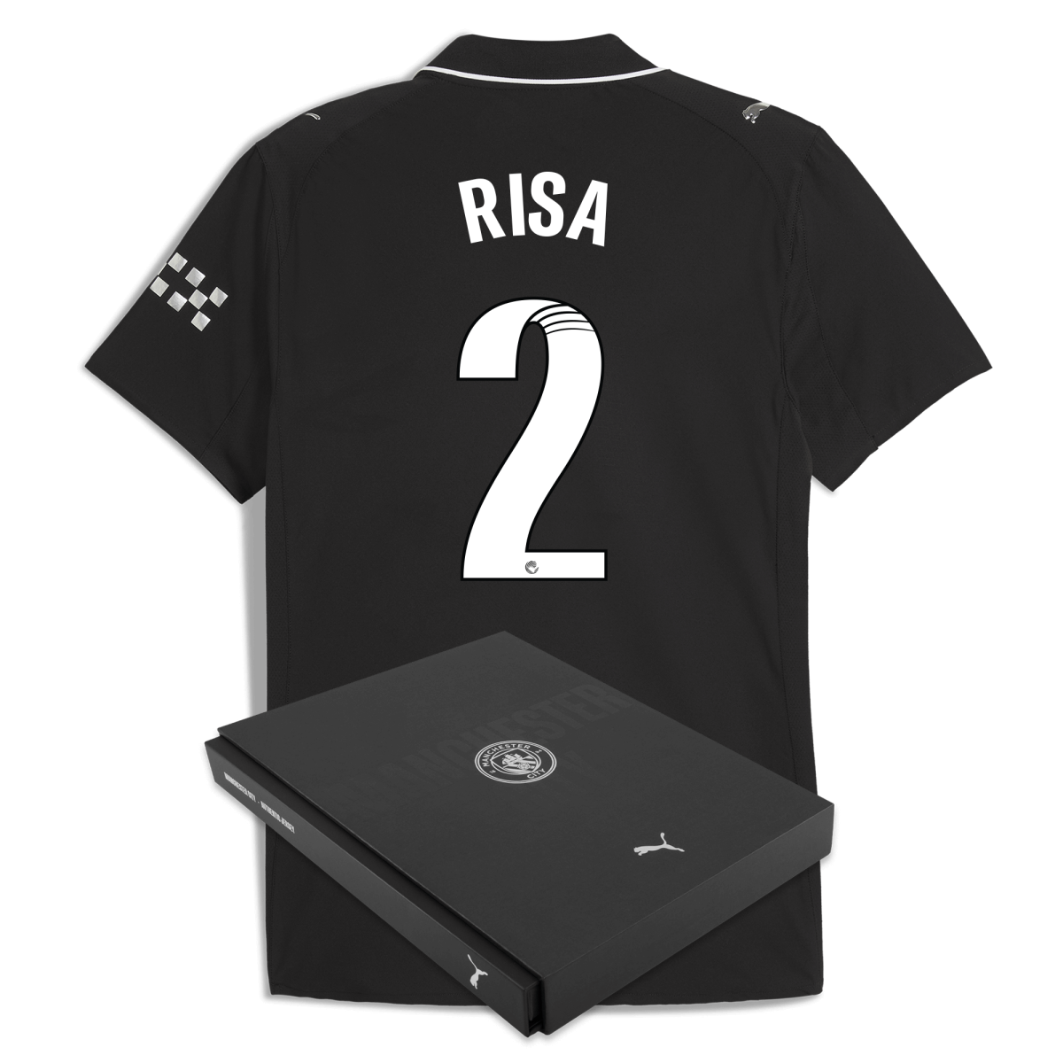 Manchester City manchester city away authentic jersey 202526 with risa 2 printing in gift box Collection - ManchesterCitystore.com