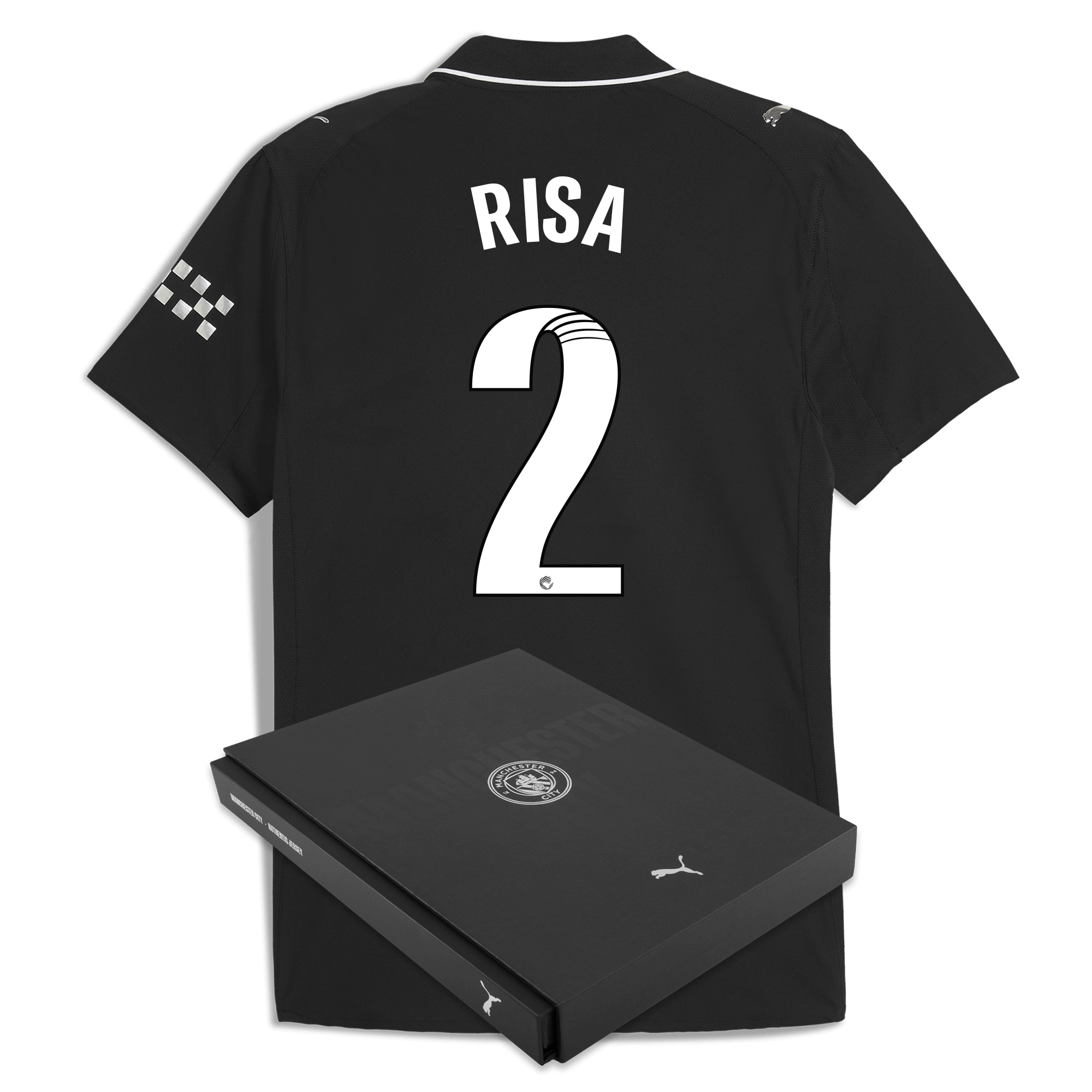 Manchester City manchester city away authentic jersey 202526 with risa 2 printing in gift box Collection - ManchesterCitystore.com