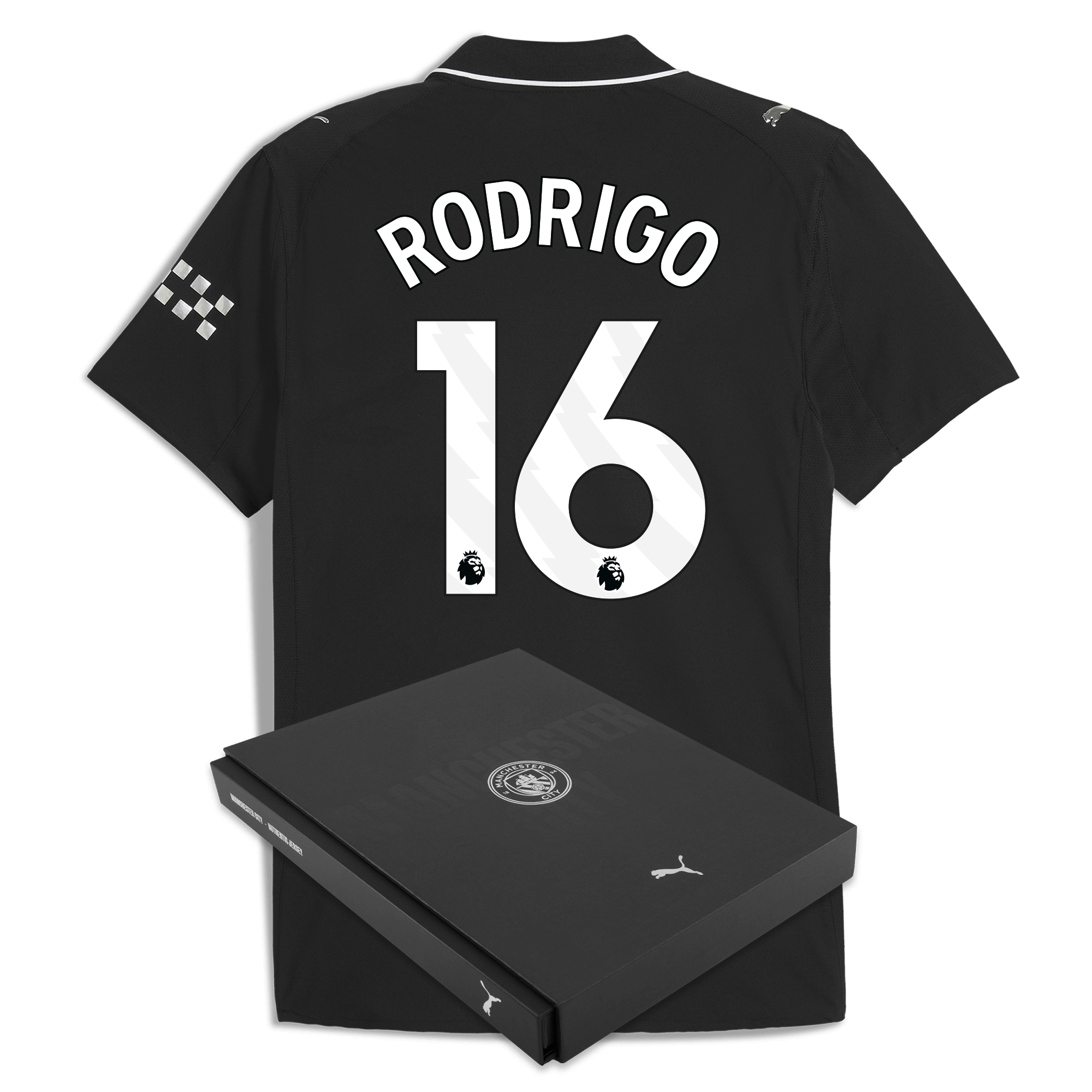 Manchester City manchester city away authentic jersey 202526 with rodrigo 16 printing in gift box Collection - ManchesterCitystore.com