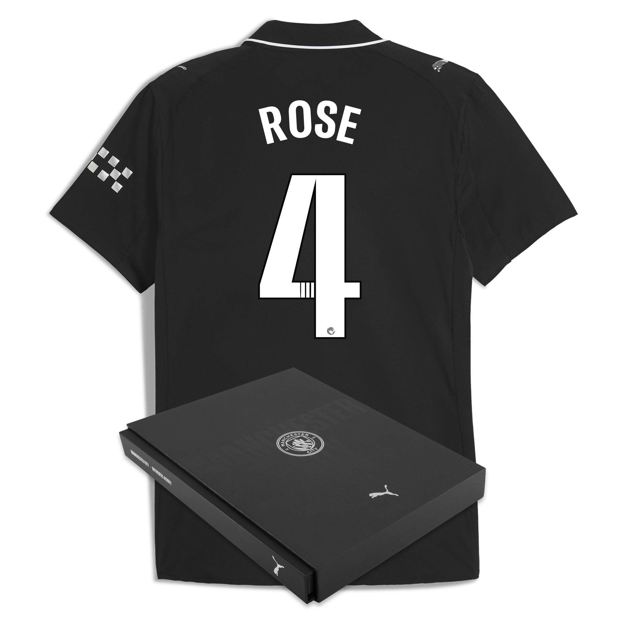 Manchester City manchester city away authentic jersey 202526 with rose 4 printing in gift box Collection - ManchesterCitystore.com