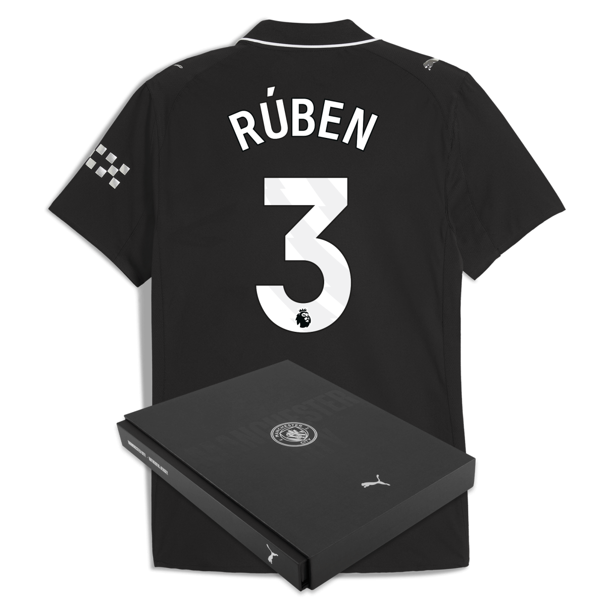 Manchester City manchester city away authentic jersey 202526 with ruben 3 printing in gift box Collection - ManchesterCitystore.com