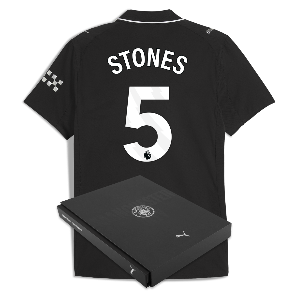 Manchester City manchester city away authentic jersey 202526 with stones 5 printing in gift box Collection - ManchesterCitystore.com