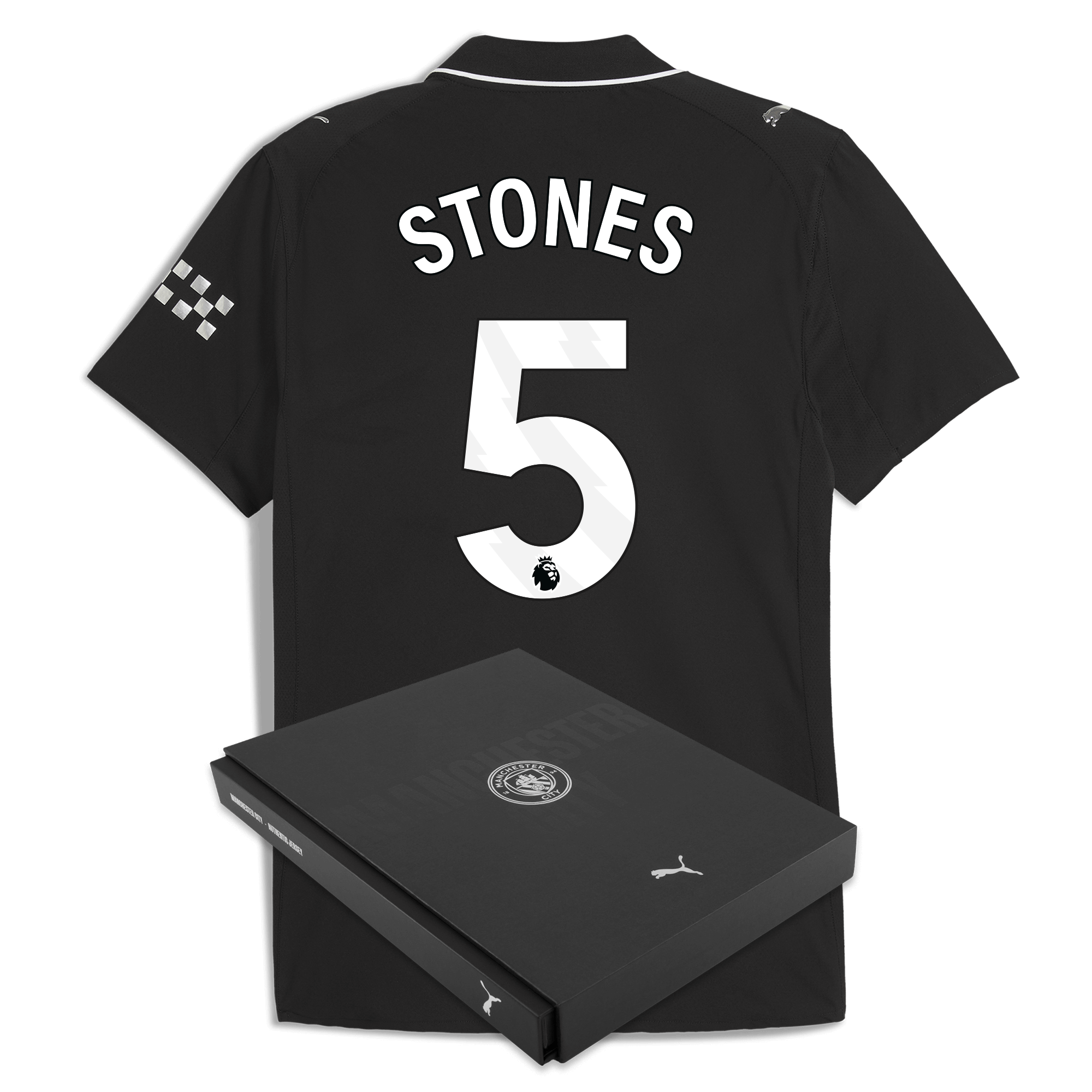 Manchester City manchester city away authentic jersey 202526 with stones 5 printing in gift box Collection - ManchesterCitystore.com