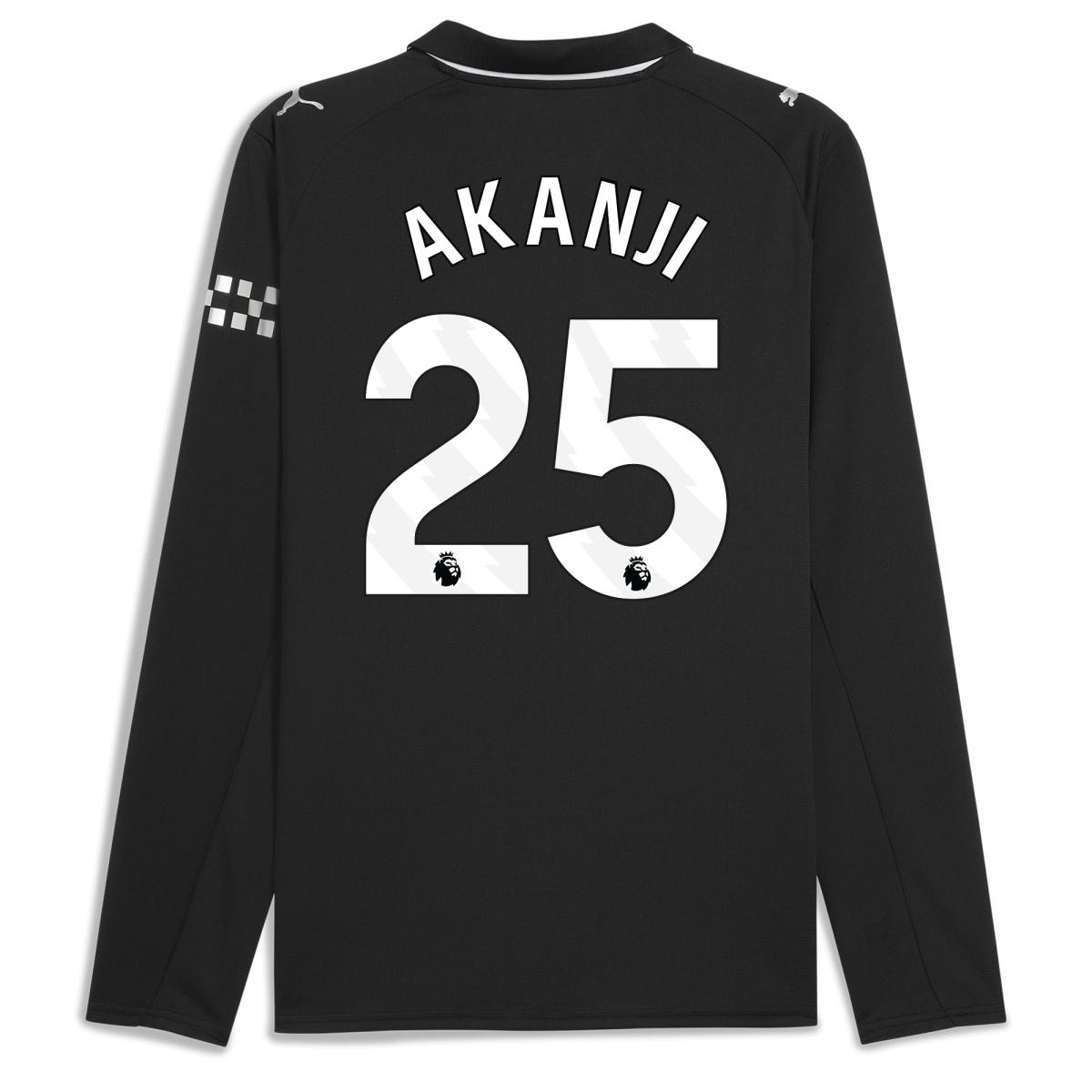 Manchester City manchester city away jersey 202526 long sleeve with akanji 25 printing Collection - ManchesterCitystore.com