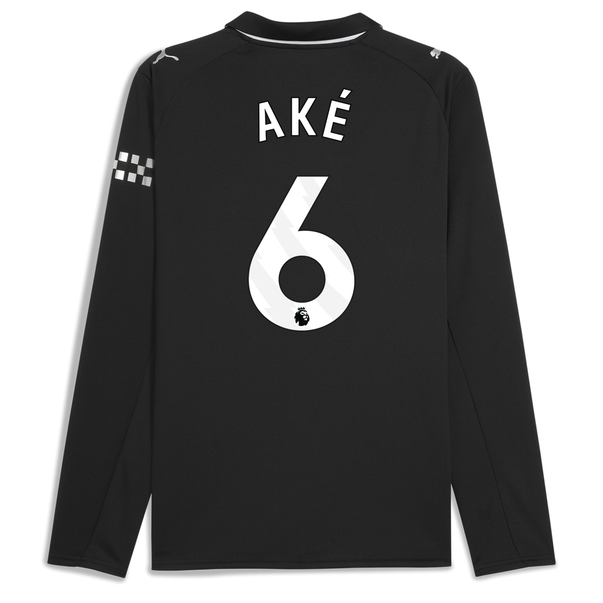 Manchester City manchester city away jersey 202526 long sleeve with ake 6 printing Collection - ManchesterCitystore.com