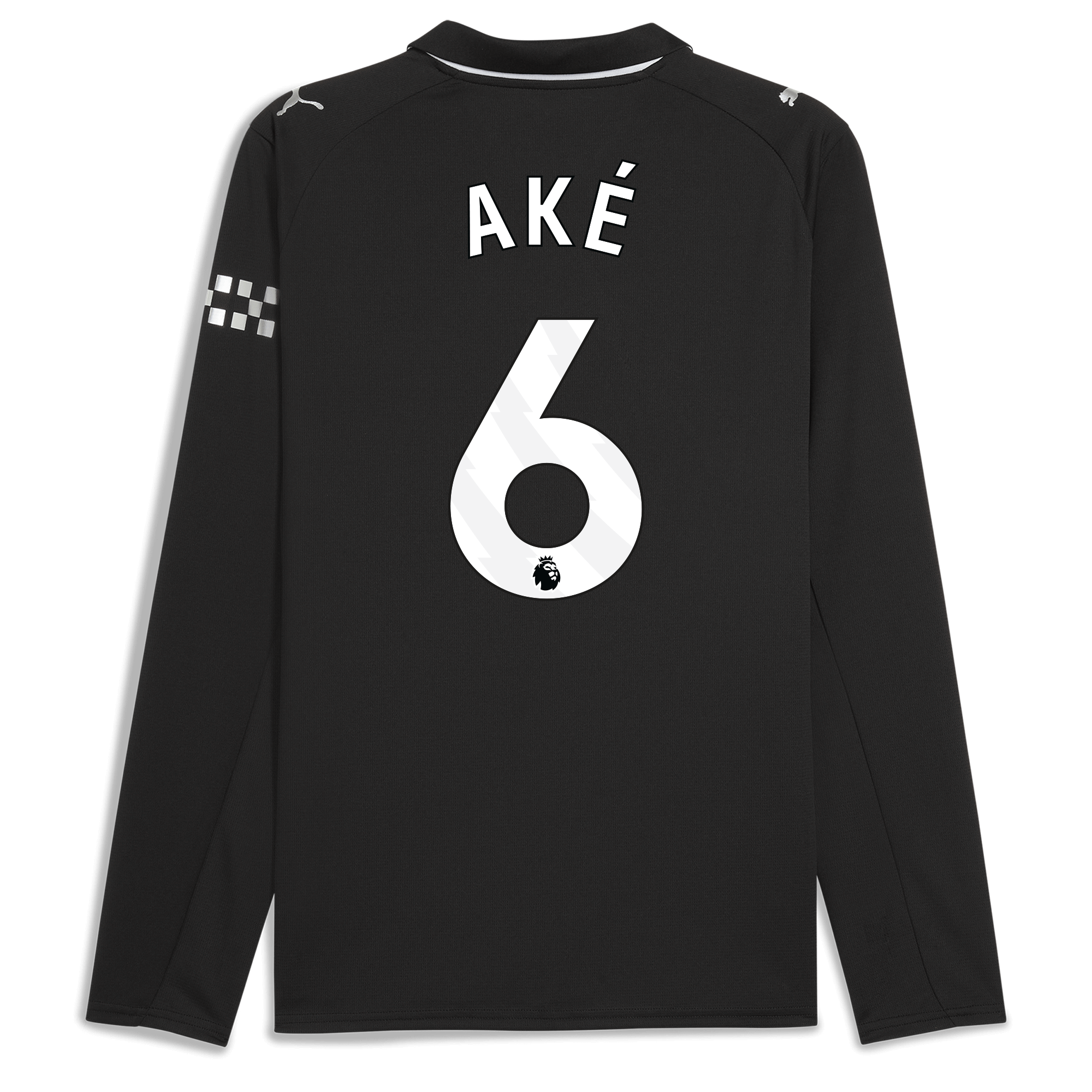 Manchester City manchester city away jersey 202526 long sleeve with ake 6 printing Collection - ManchesterCitystore.com