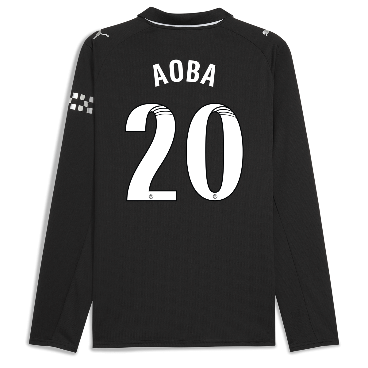Manchester City manchester city away jersey 202526 long sleeve with aoba 20 printing Collection - ManchesterCitystore.com