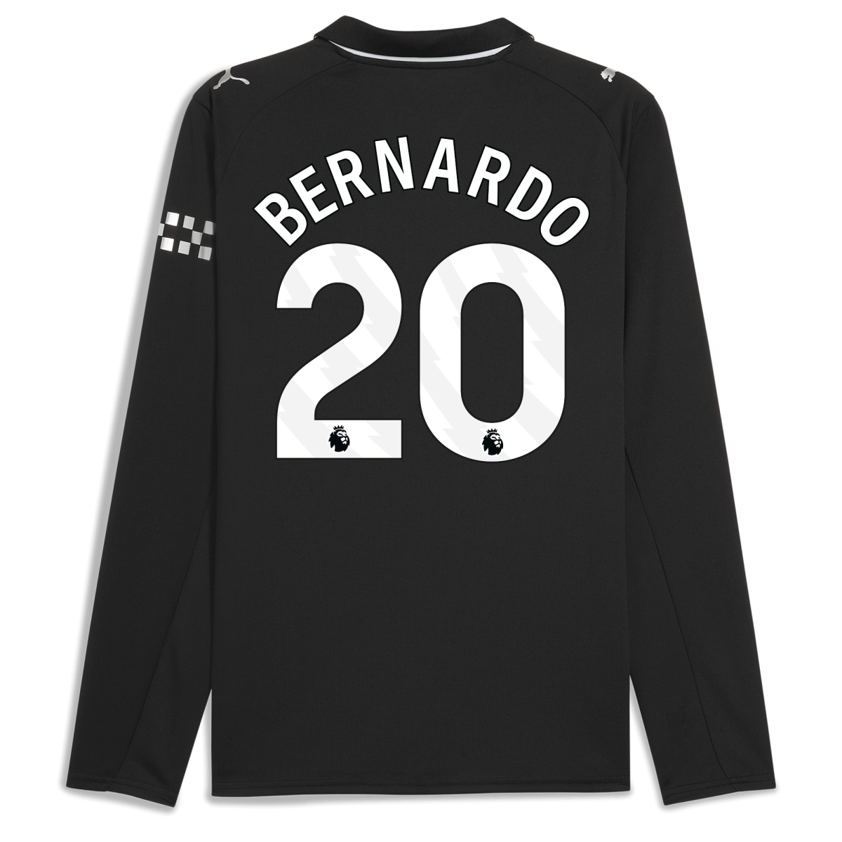 Manchester City manchester city away jersey 202526 long sleeve with bernardo 20 printing Collection - ManchesterCitystore.com