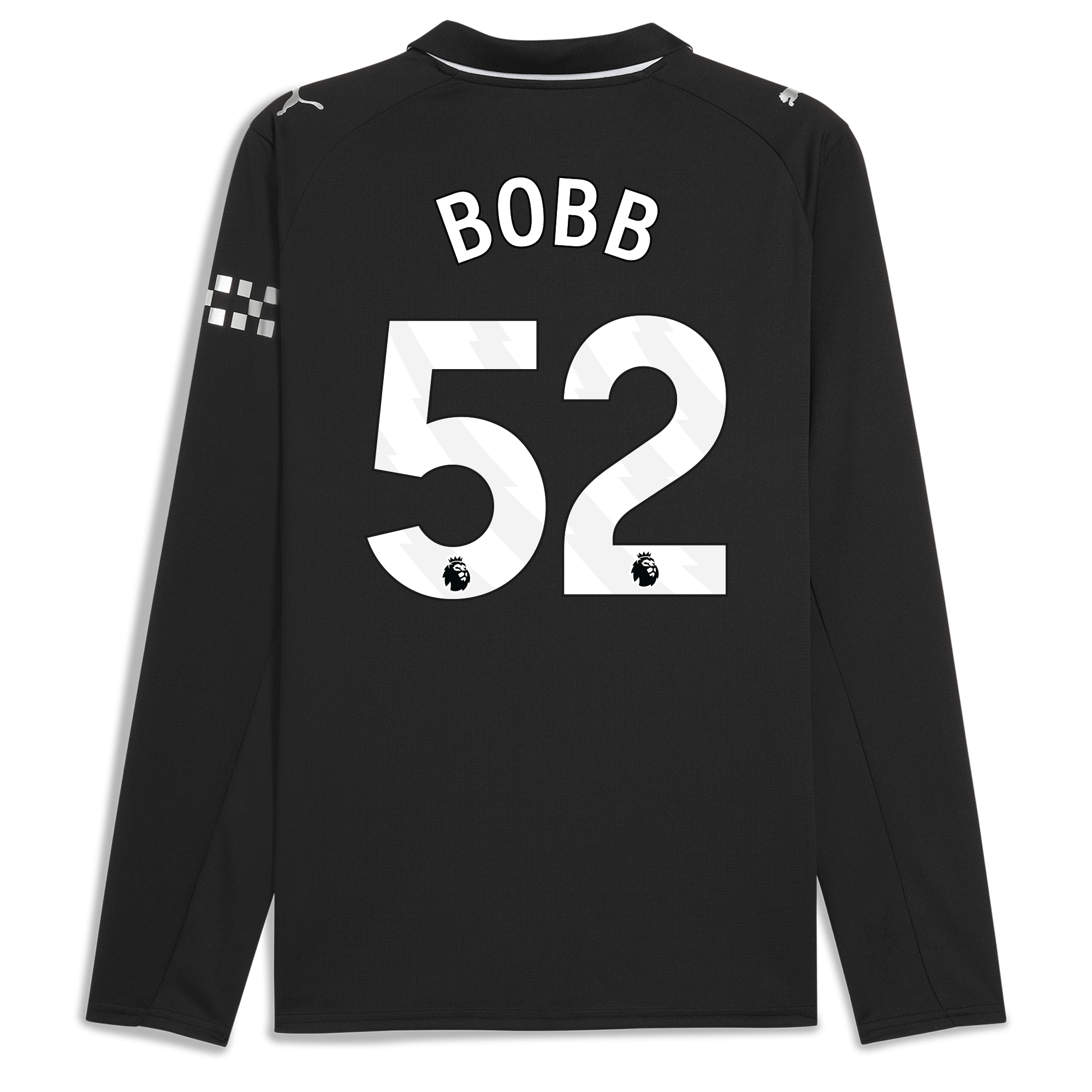 Manchester City manchester city away jersey 202526 long sleeve with bobb 52 printing Collection - ManchesterCitystore.com