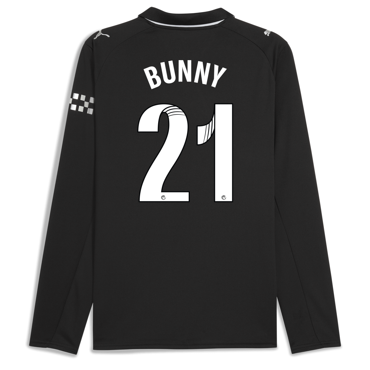 Manchester City manchester city away jersey 202526 long sleeve with bunny 21 printing Collection - ManchesterCitystore.com
