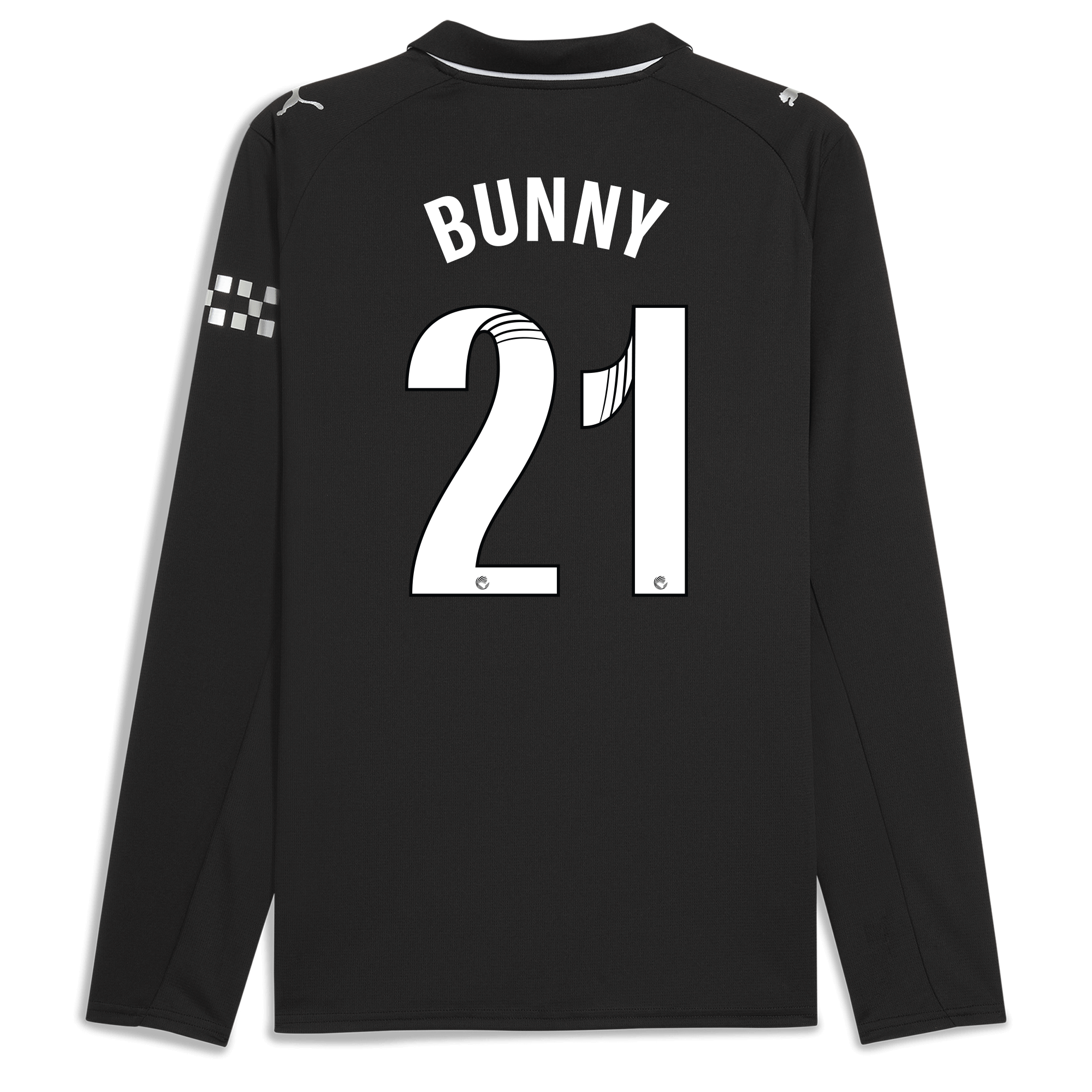 Manchester City manchester city away jersey 202526 long sleeve with bunny 21 printing Collection - ManchesterCitystore.com