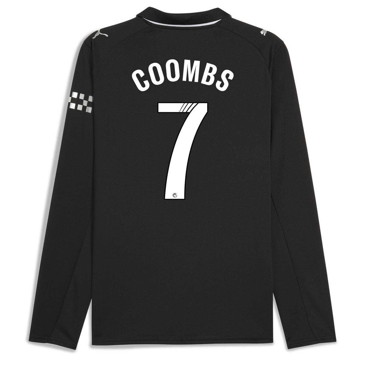 Manchester City manchester city away jersey 202526 long sleeve with coombs 7 printing Collection - ManchesterCitystore.com