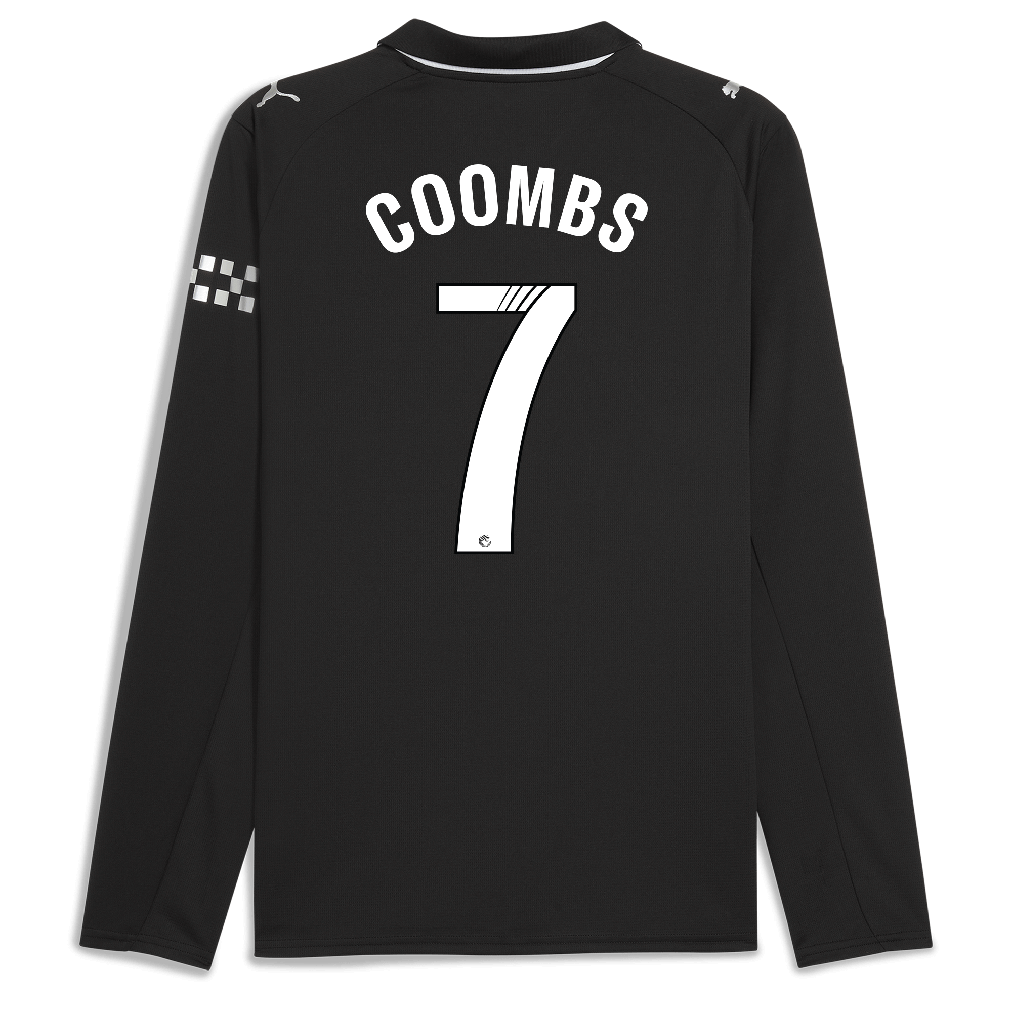 Manchester City manchester city away jersey 202526 long sleeve with coombs 7 printing Collection - ManchesterCitystore.com