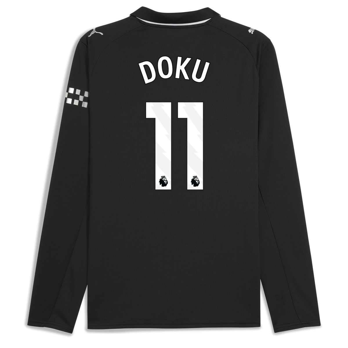 Manchester City manchester city away jersey 202526 long sleeve with doku 11 printing Collection - ManchesterCitystore.com