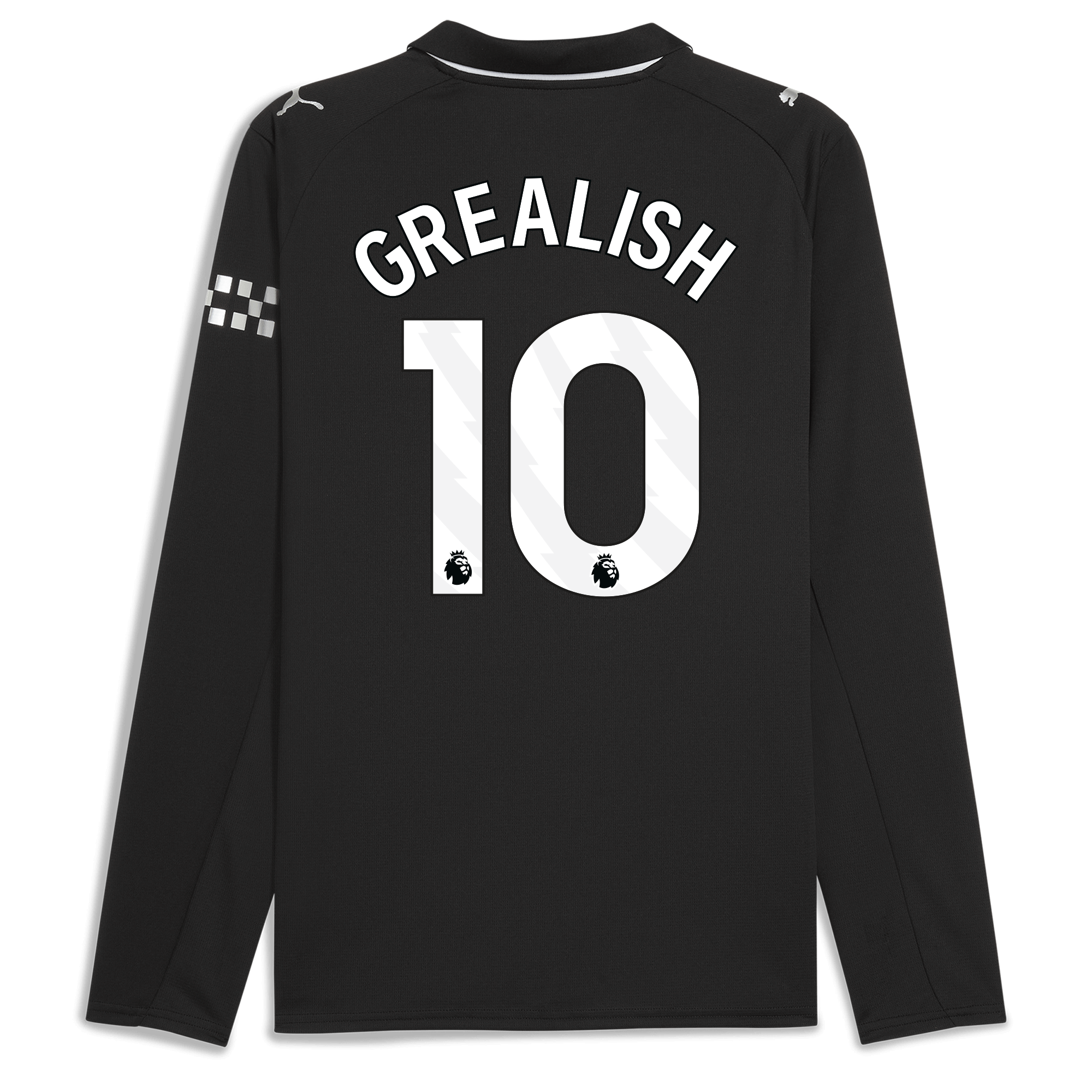 Manchester City manchester city away jersey 202526 long sleeve with grealish 10 printing Collection - ManchesterCitystore.com
