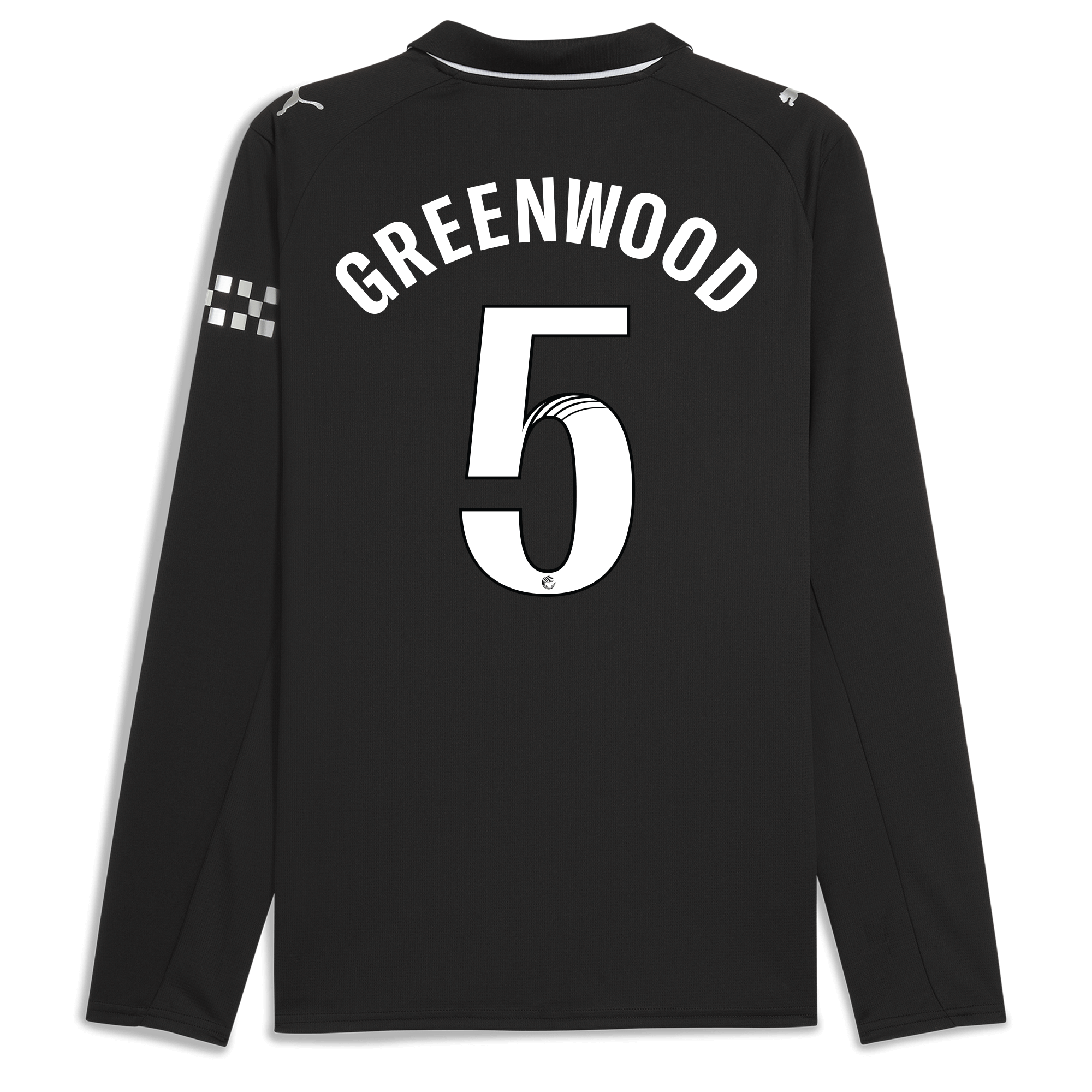 Manchester City manchester city away jersey 202526 long sleeve with greenwood 5 printing Collection - ManchesterCitystore.com