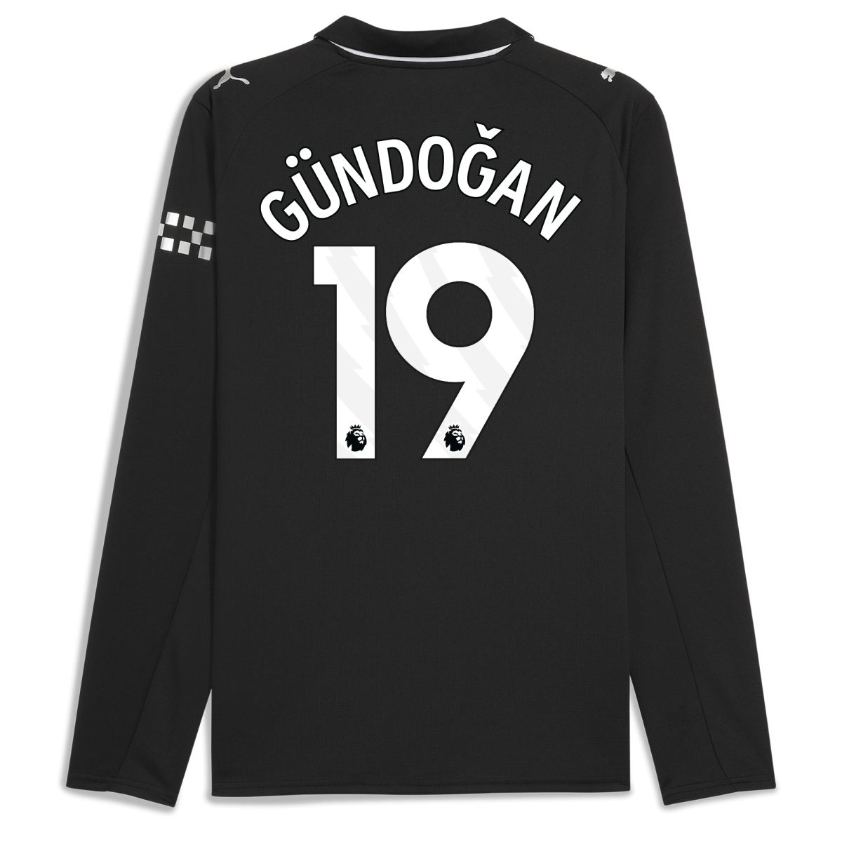 Manchester City manchester city away jersey 202526 long sleeve with gundogan 19 printing Collection - ManchesterCitystore.com