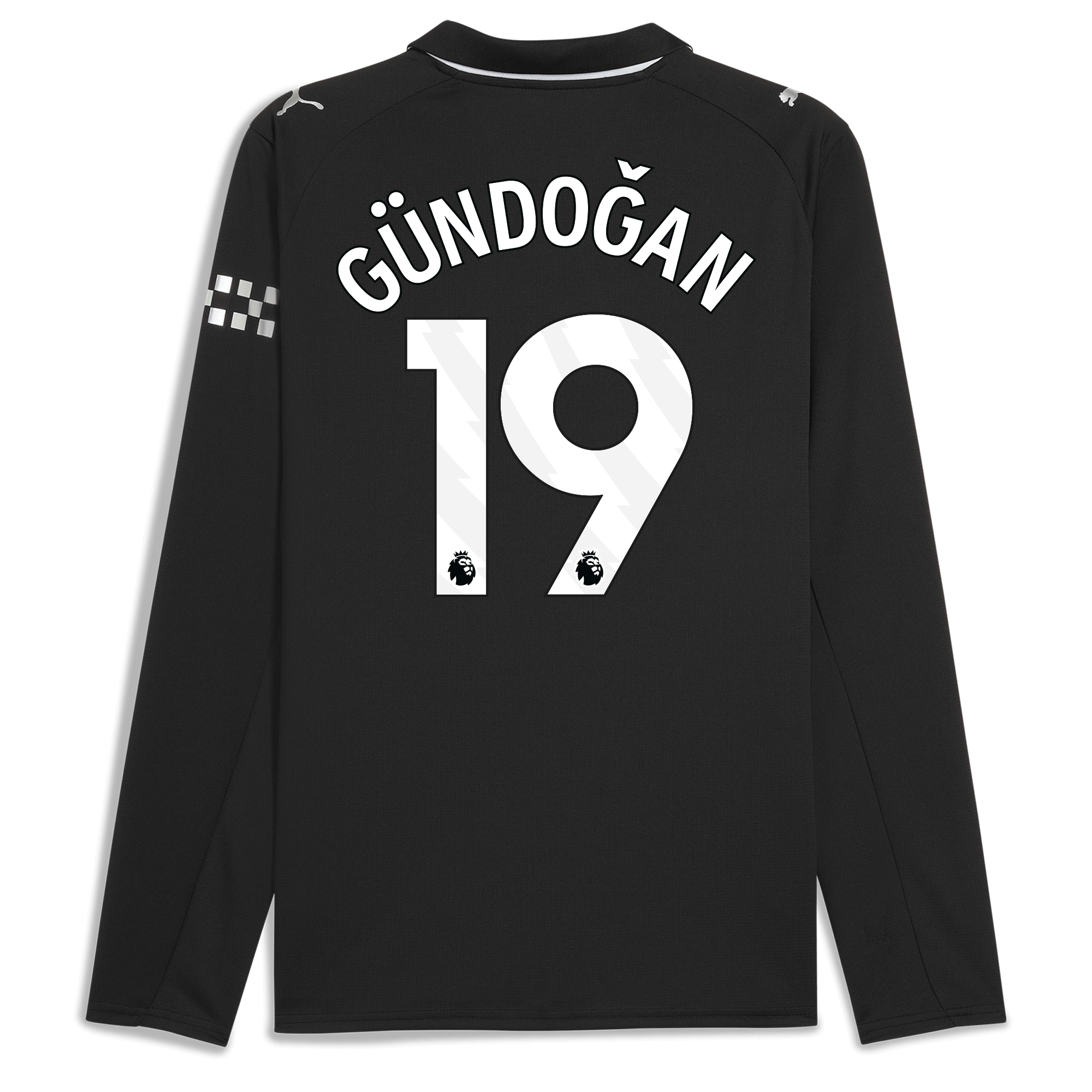 Manchester City manchester city away jersey 202526 long sleeve with gundogan 19 printing Collection - ManchesterCitystore.com