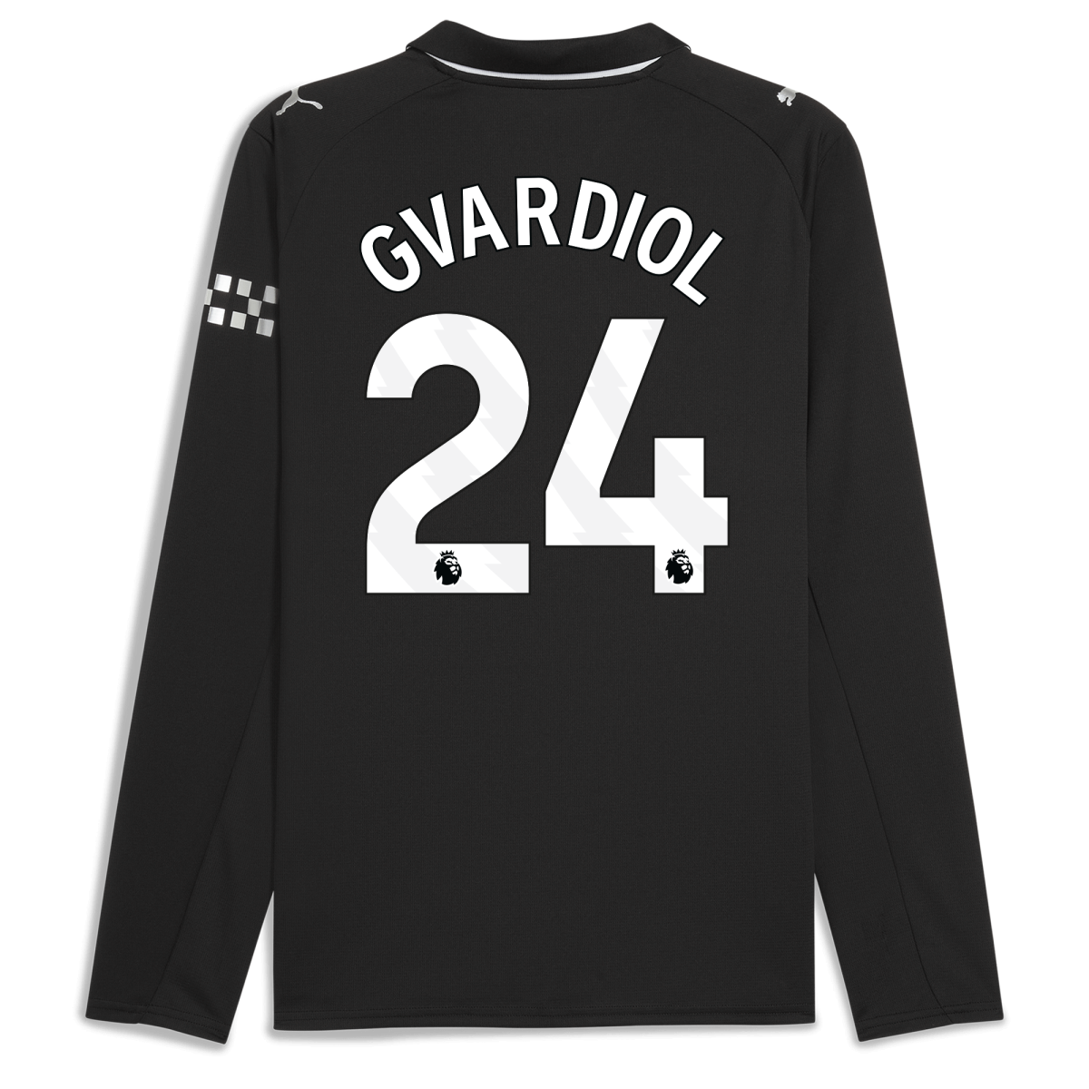 Manchester City manchester city away jersey 202526 long sleeve with gvardiol 24 printing Collection - ManchesterCitystore.com