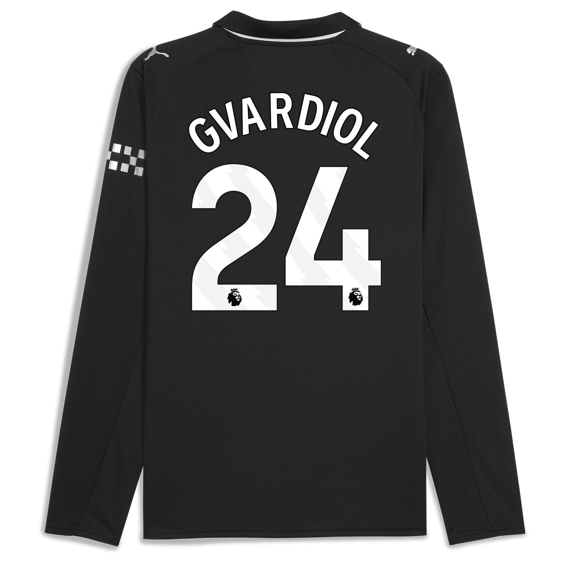 Manchester City manchester city away jersey 202526 long sleeve with gvardiol 24 printing Collection - ManchesterCitystore.com