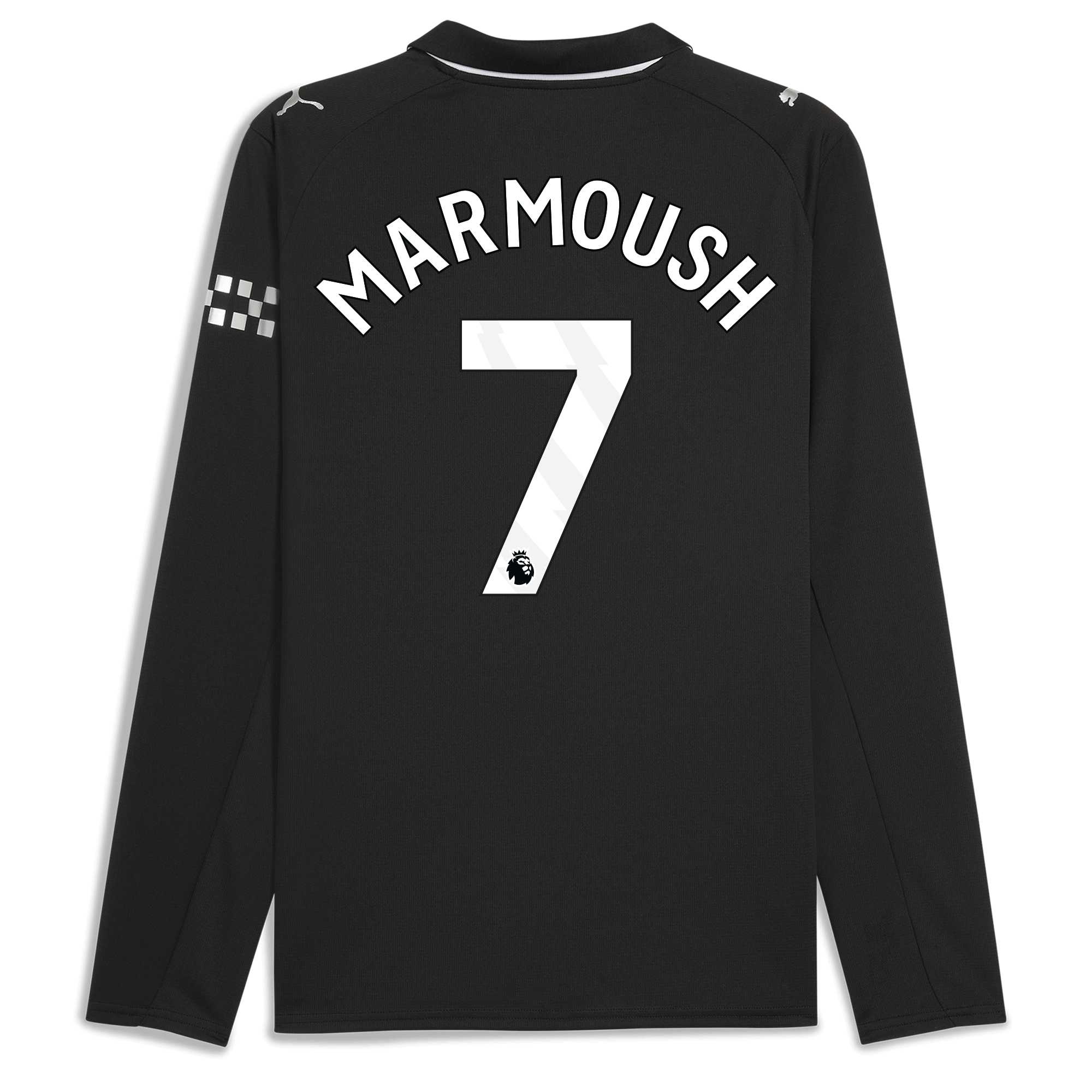 Manchester City manchester city away jersey 202526 long sleeve with marmoush 7 printing Collection - ManchesterCitystore.com