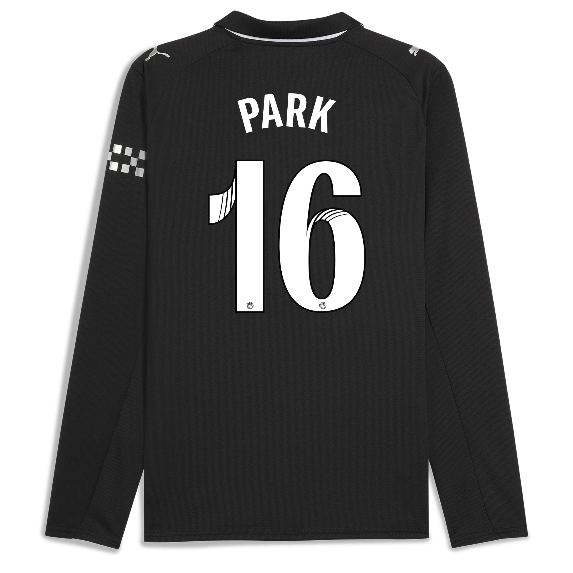 Manchester City manchester city away jersey 202526 long sleeve with park 16 printing Collection - ManchesterCitystore.com