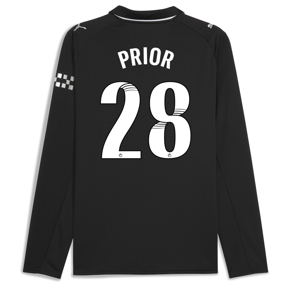 Manchester City manchester city away jersey 202526 long sleeve with prior 28 printing Collection - ManchesterCitystore.com
