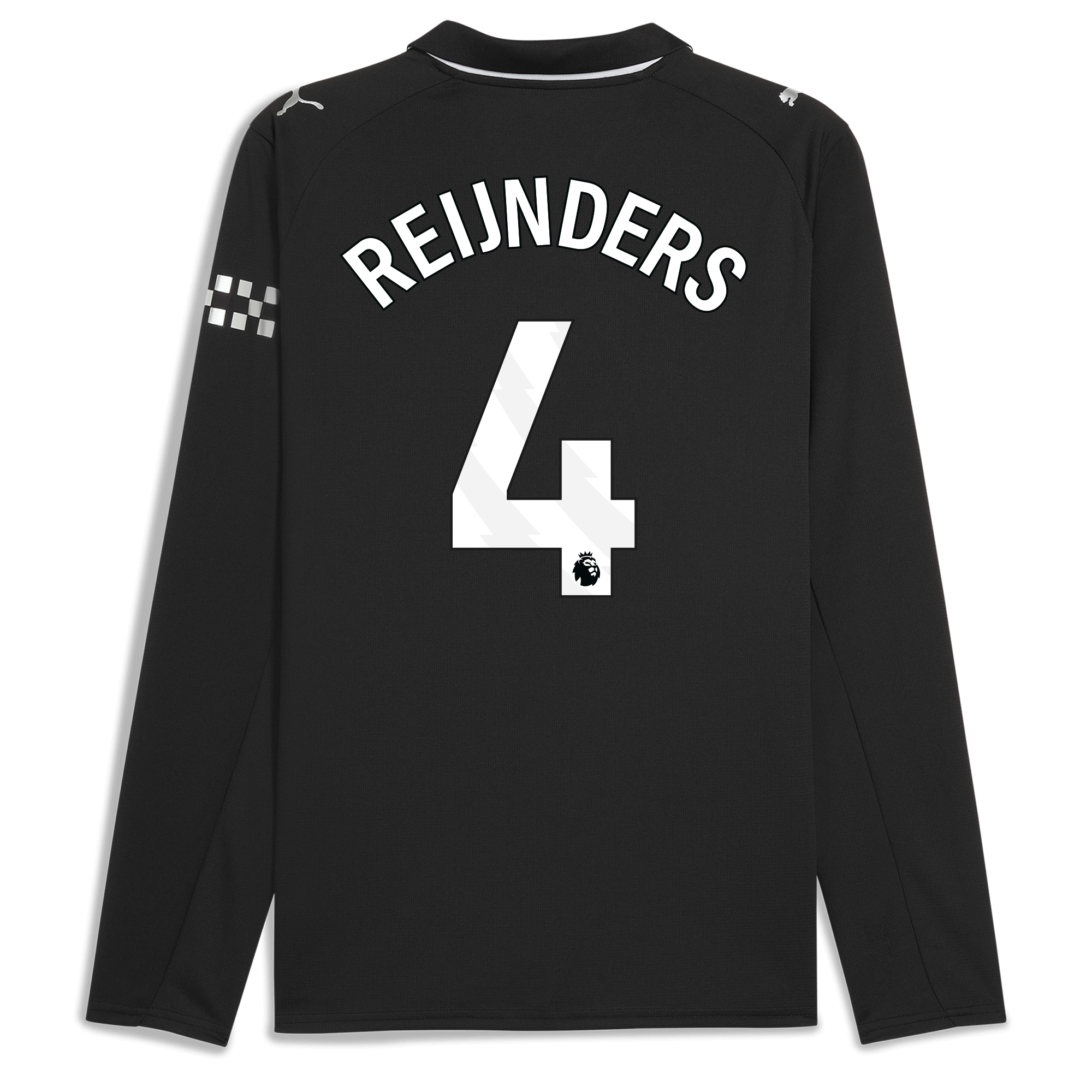 Manchester City manchester city away jersey 202526 long sleeve with reijnders 4 printing Collection - ManchesterCitystore.com