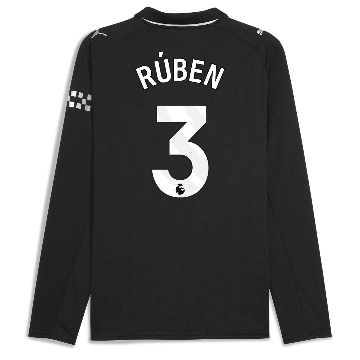 Manchester City manchester city away jersey 202526 long sleeve with ruben 3 printing Collection - ManchesterCitystore.com