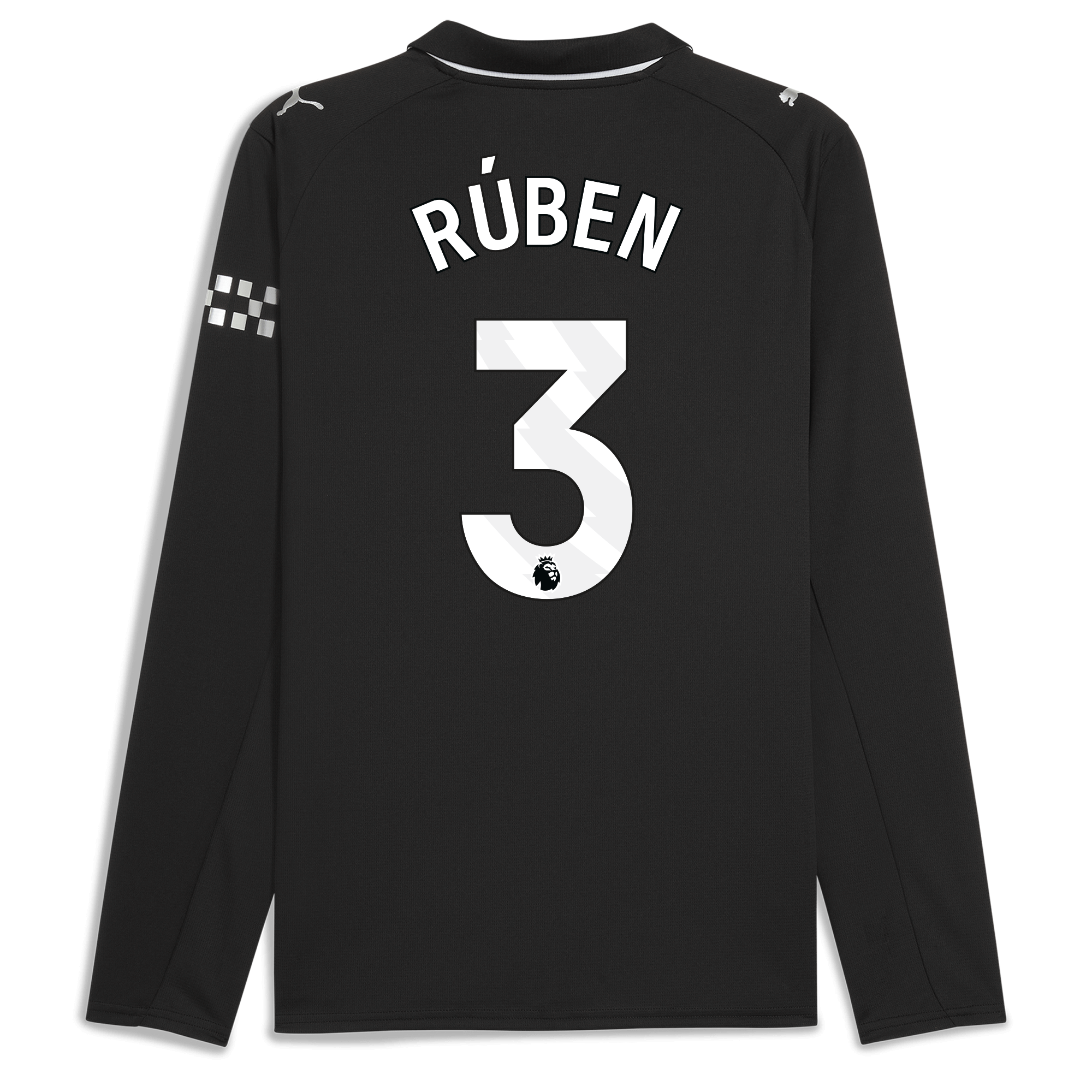 Manchester City manchester city away jersey 202526 long sleeve with ruben 3 printing Collection - ManchesterCitystore.com