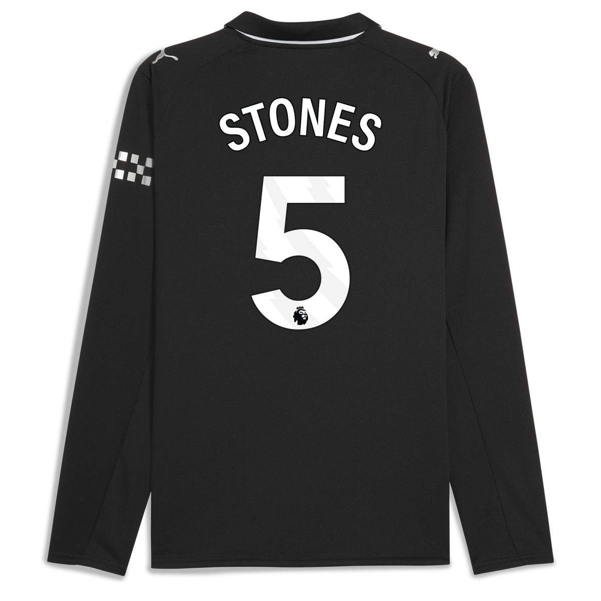 Manchester City manchester city away jersey 202526 long sleeve with stones 5 printing Collection - ManchesterCitystore.com